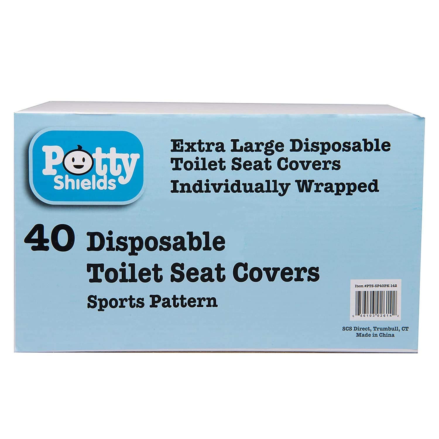 Disposable Toilet Seat Covers for Kids & Adults (44 Count)