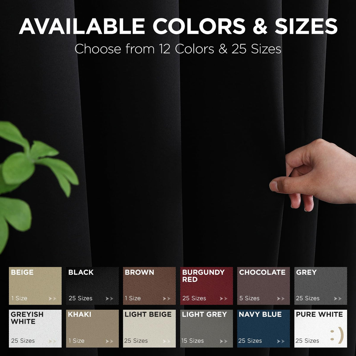 Door Curtain Blackout Curtains for Doorway Privacy Closet Drapes