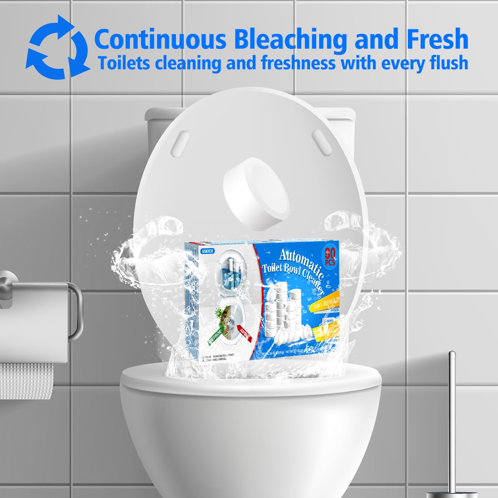 Toilet Bowl Cleaner (80 Count)