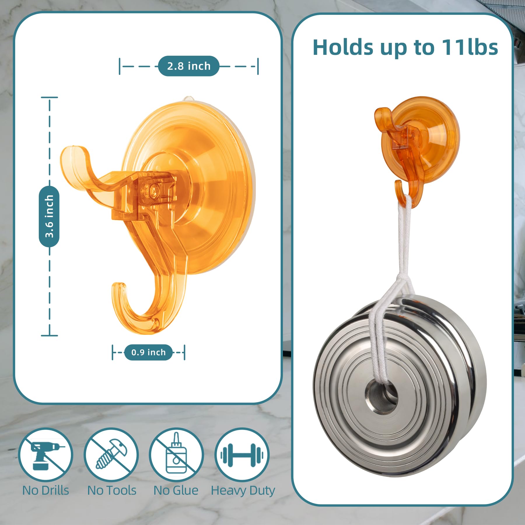 Suction Cup Hooks (10 Count)