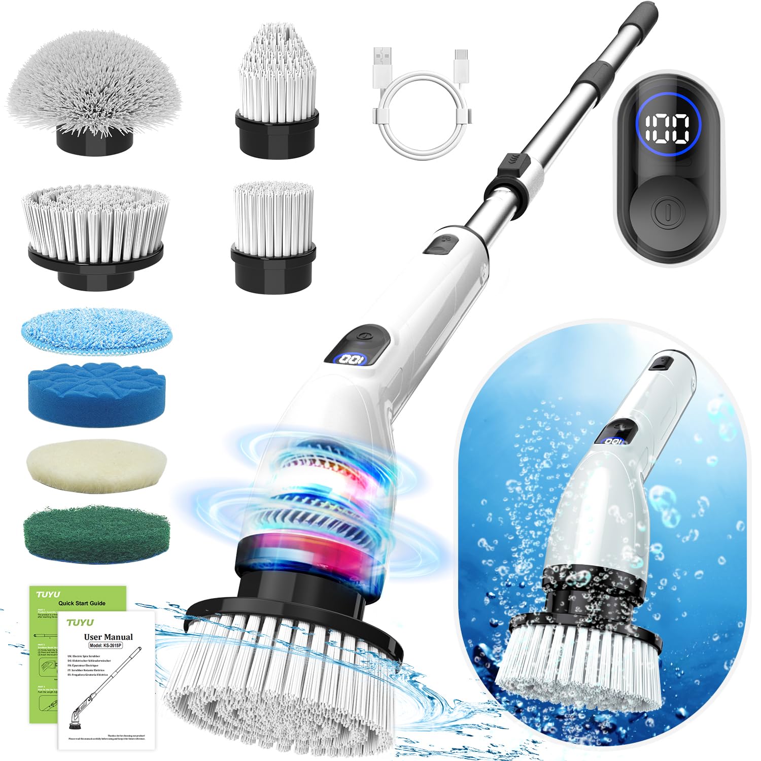 Electric Spin Scrubber - ModHome Supplies