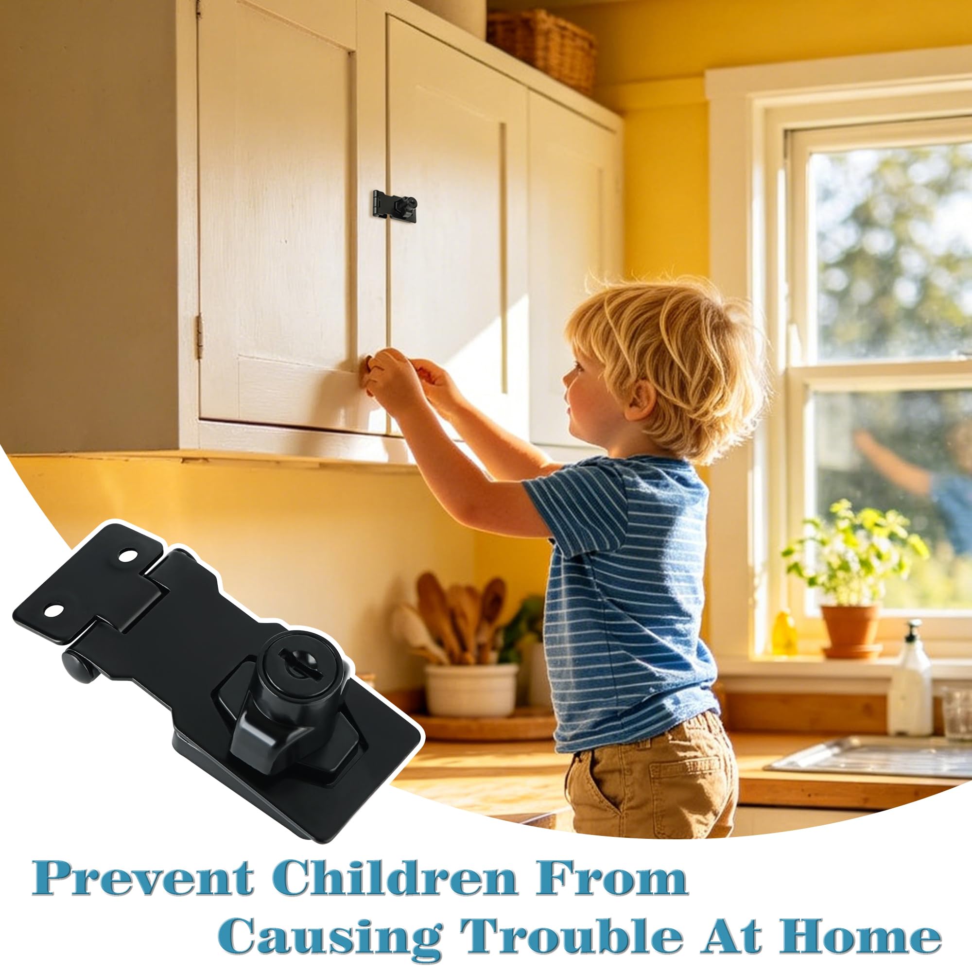Keyed Hasp Latch