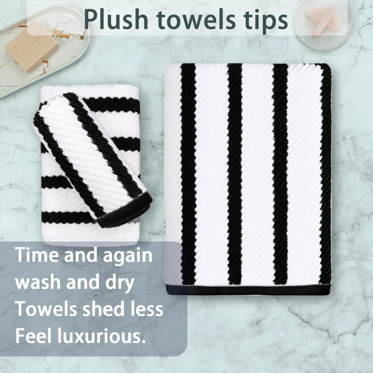 3PC Towel Set (3 Count)