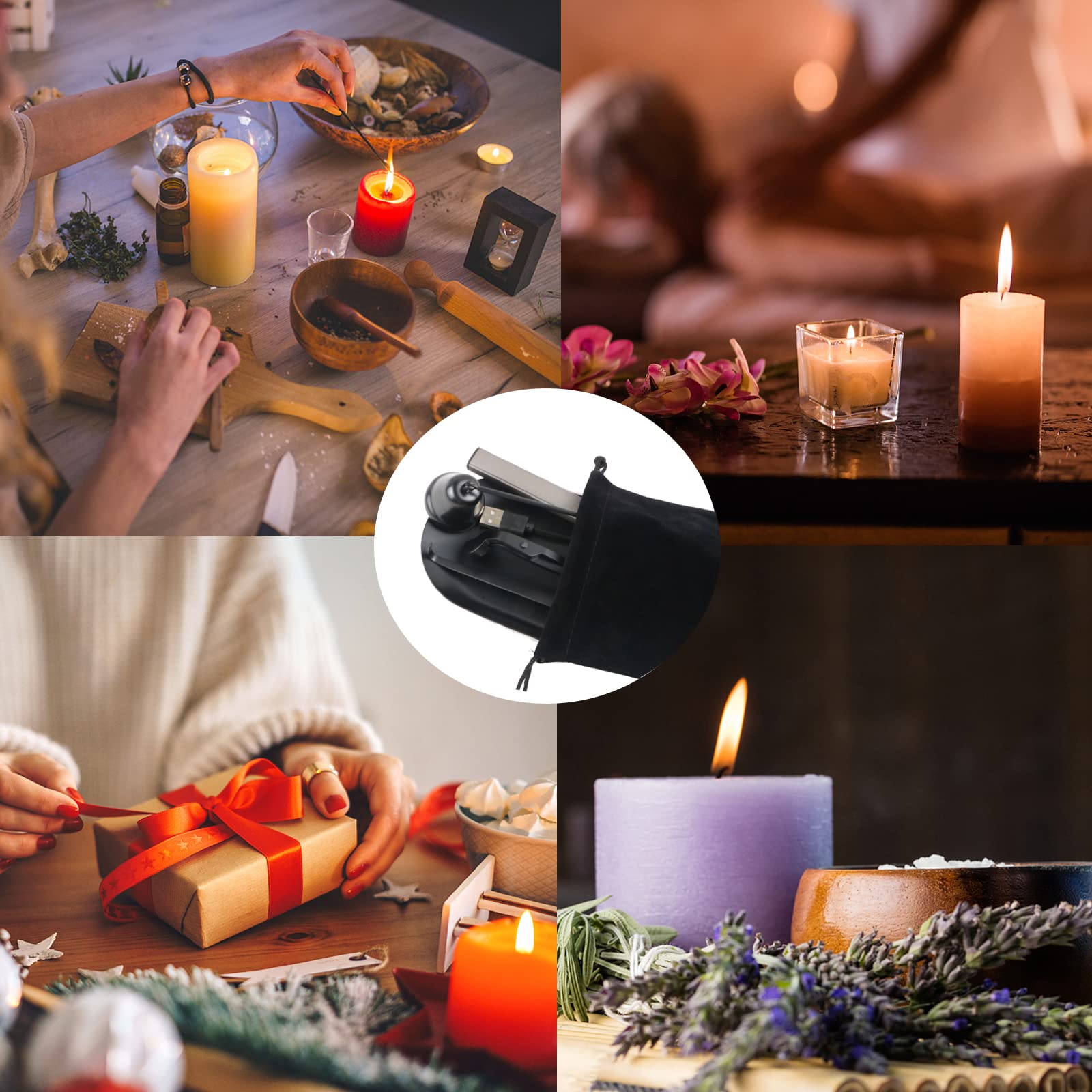 5IN1 Candle Accessory Set