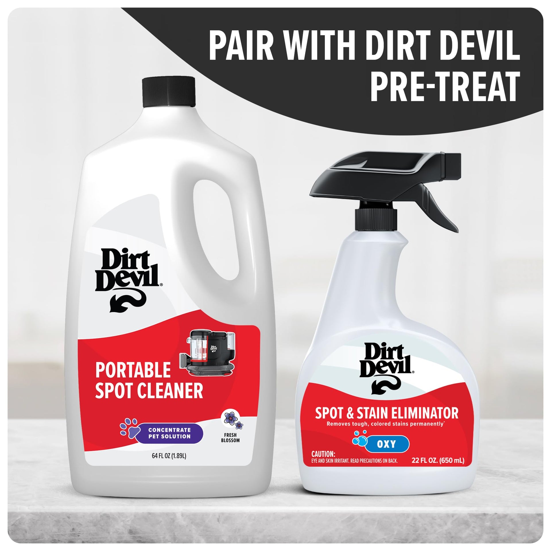 Pet Portable Spot Cleaner Solution (64 Fl Oz)