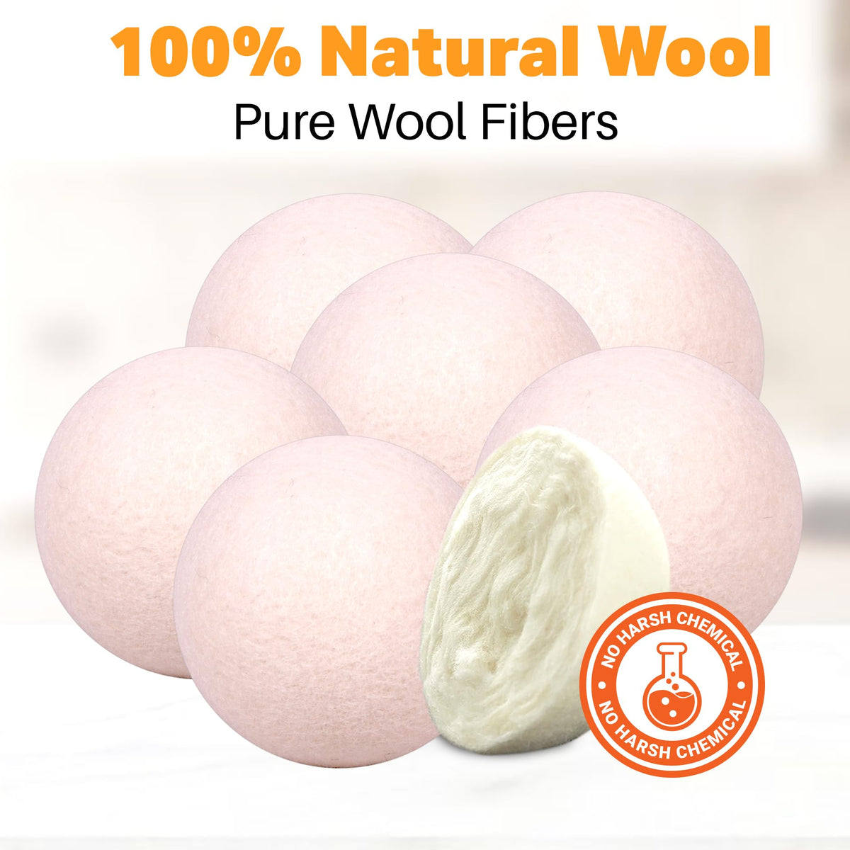 Wool Dryer Balls 6 (6 Count)