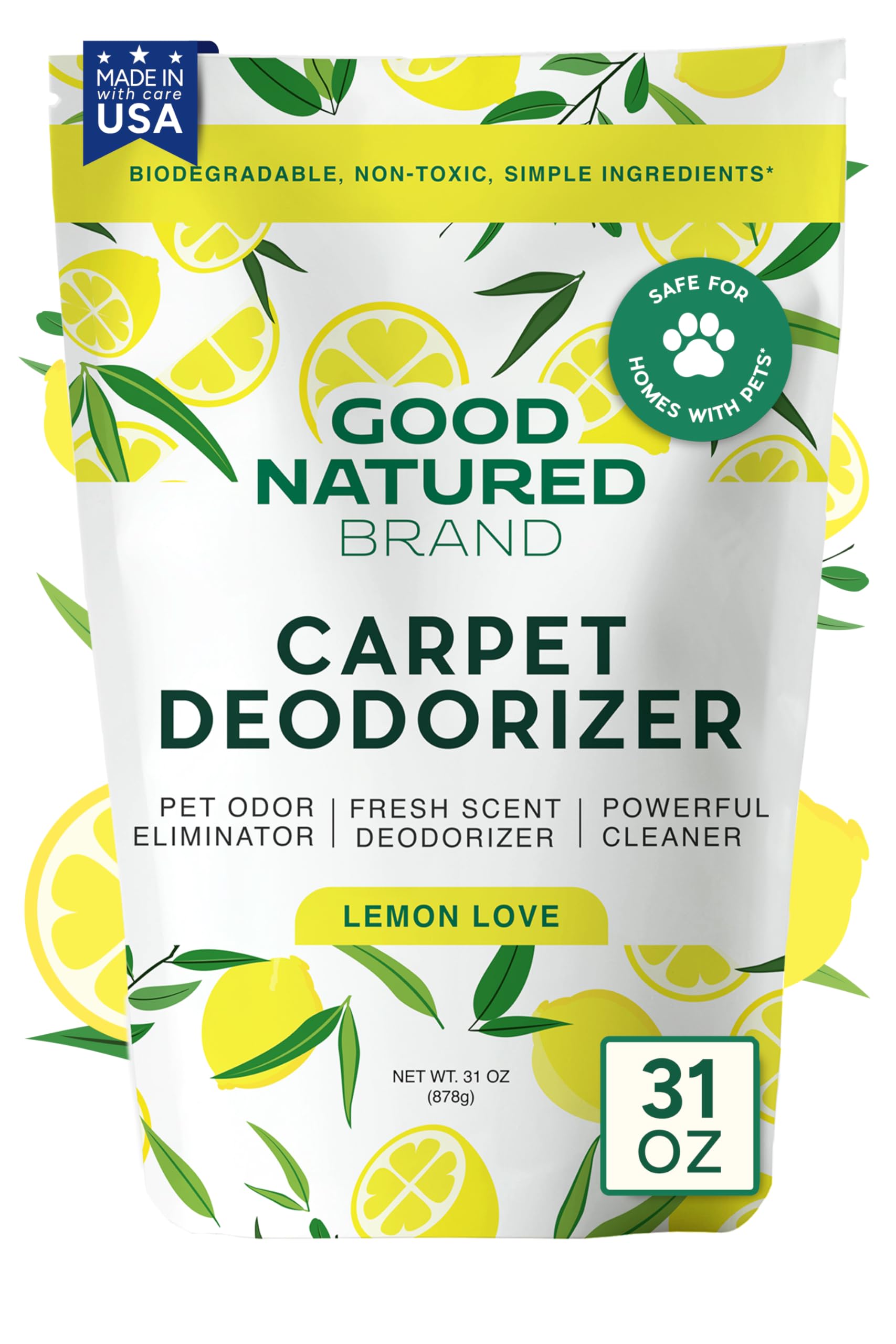 Carpet Deodorizer & Freshener Powder (31 Ounce)