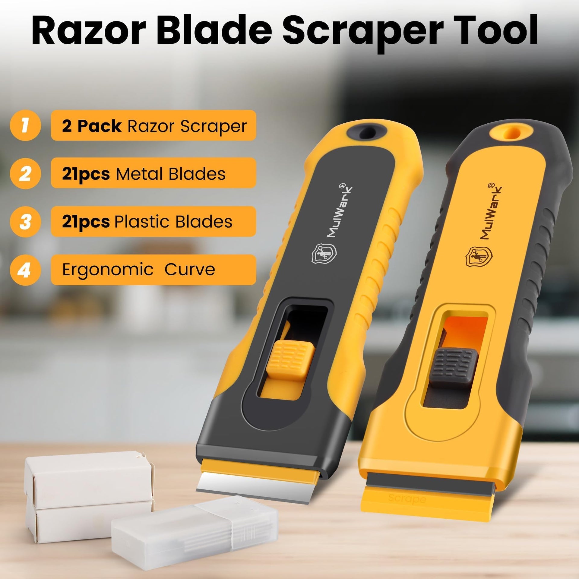 Razor Blade Scraper (3 Count)