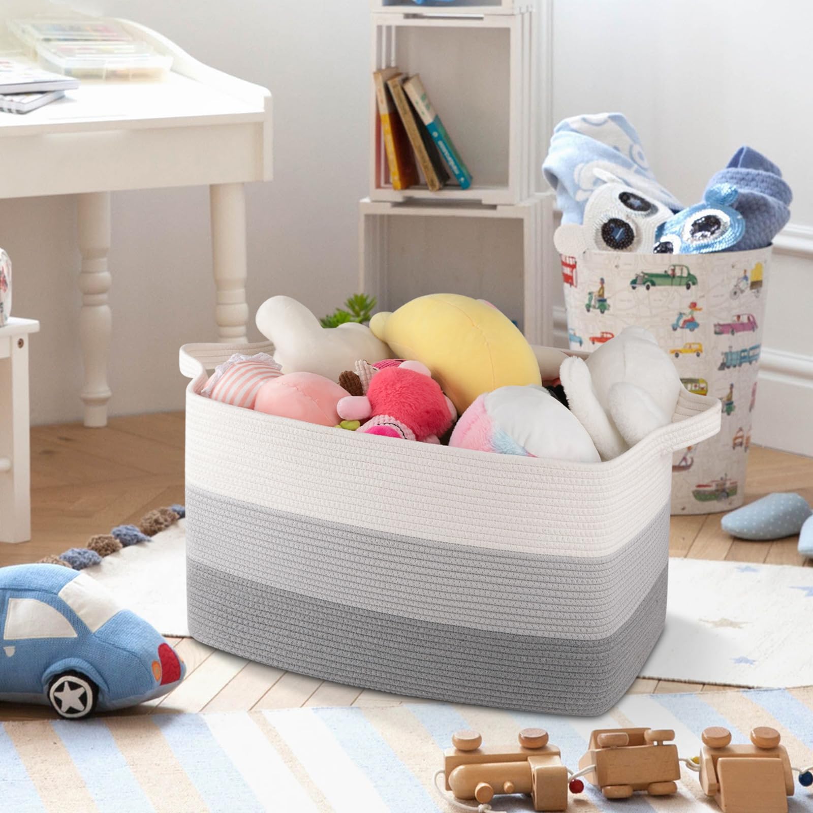 Rectangle Woven Storage Basket