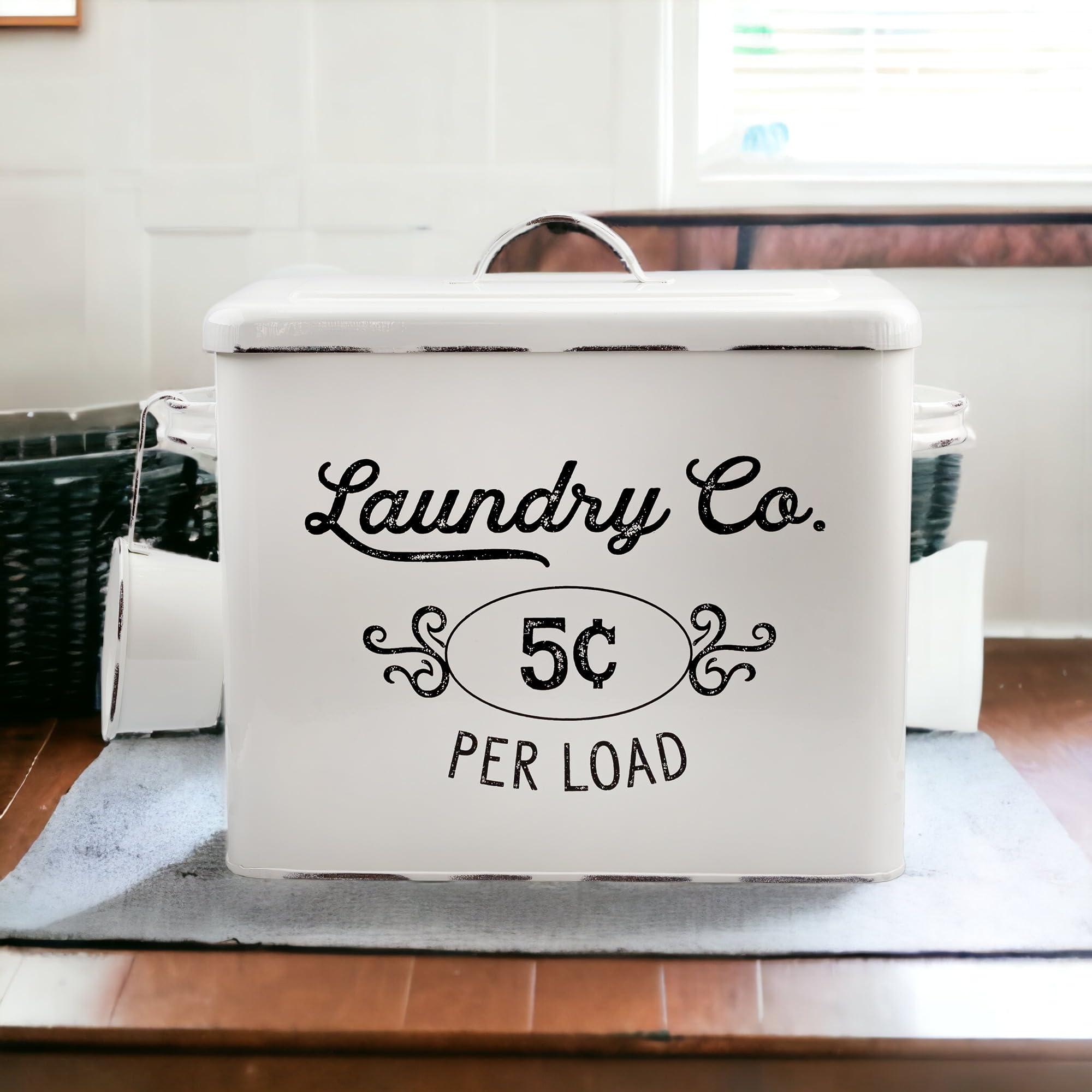 Farmhouse Laundry Powder Container