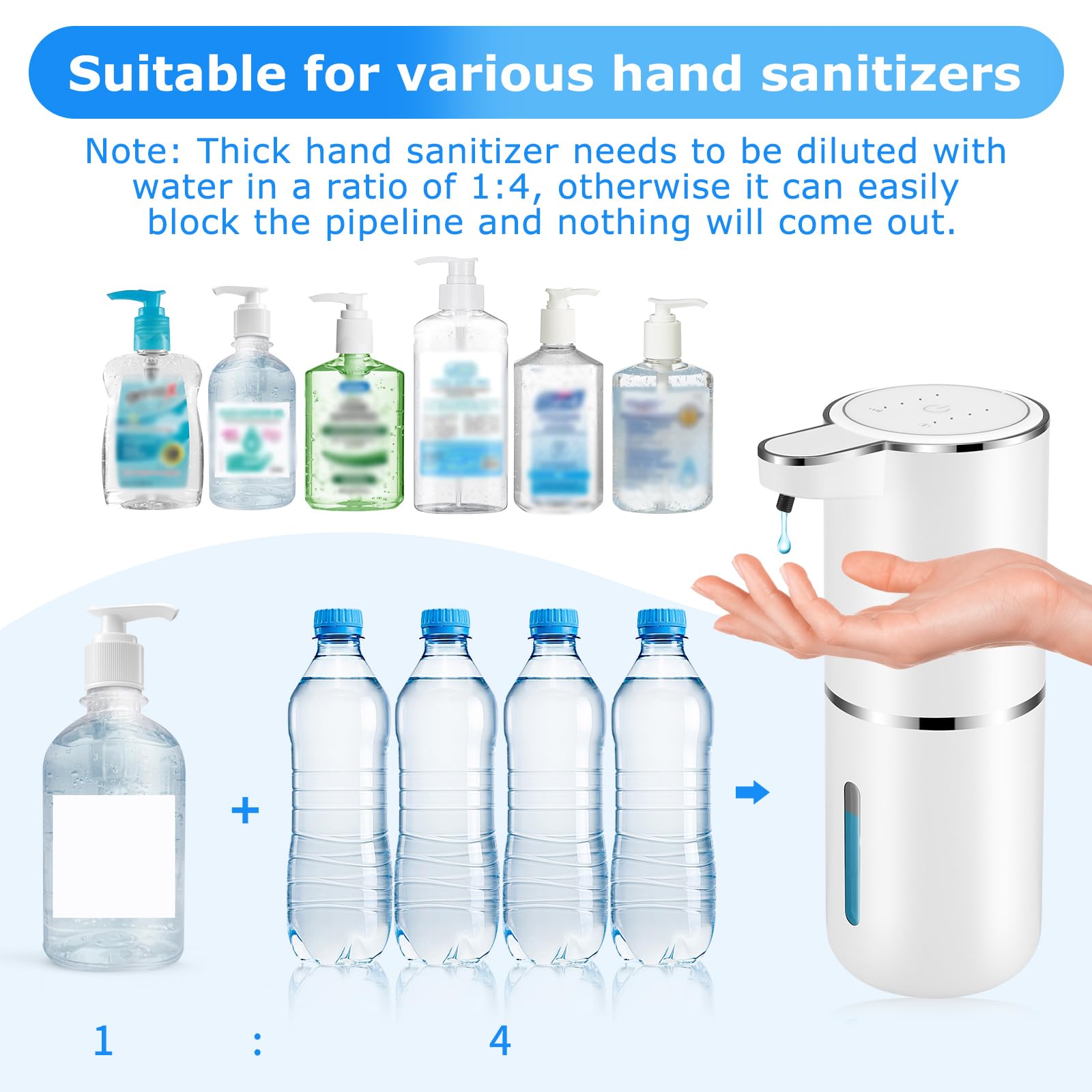 2 Pack Automatic Soap Dispenser (2 Count)