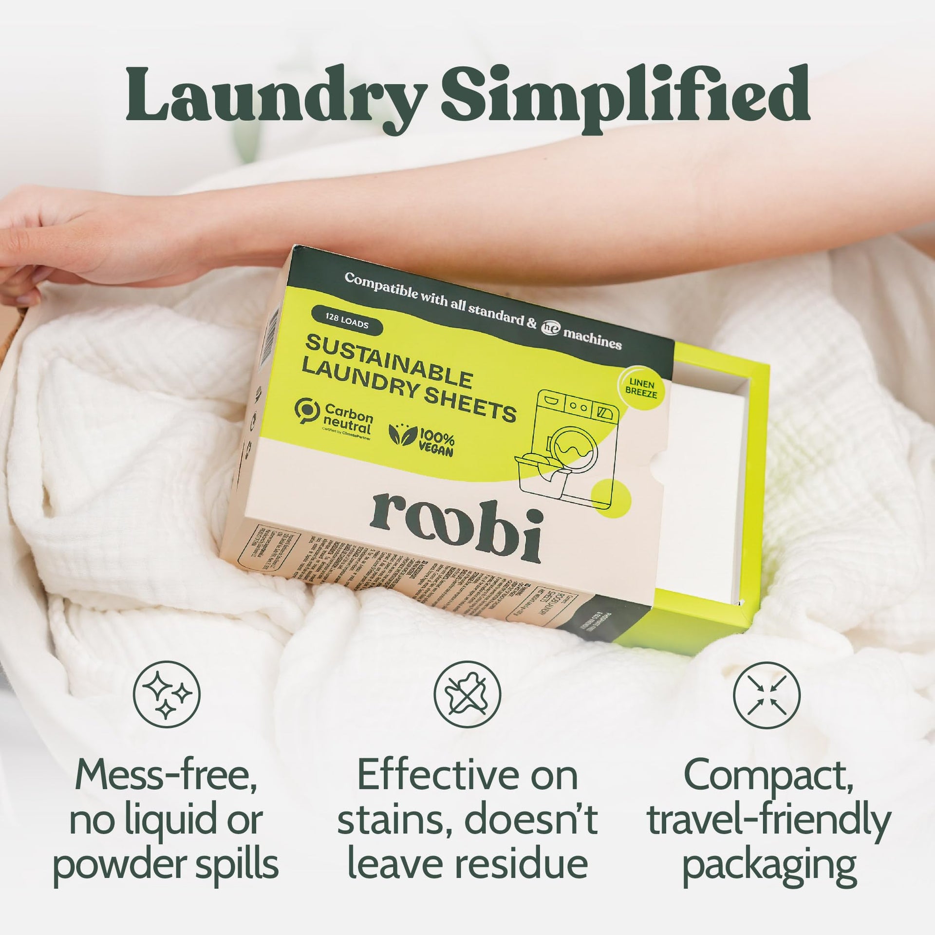 Laundry Detergent Sheets (128 Count)