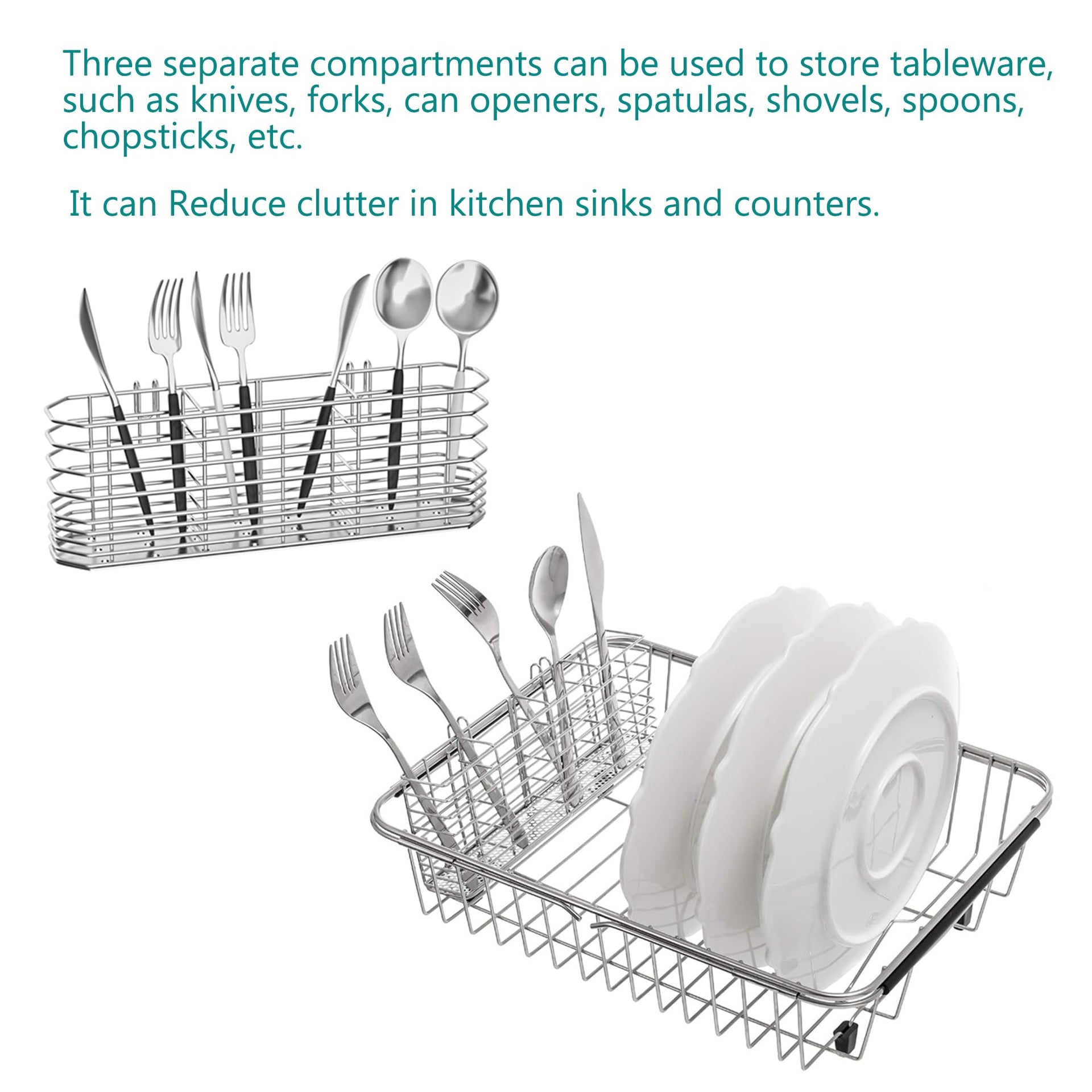 304 Stainless Steel Utensil Holder