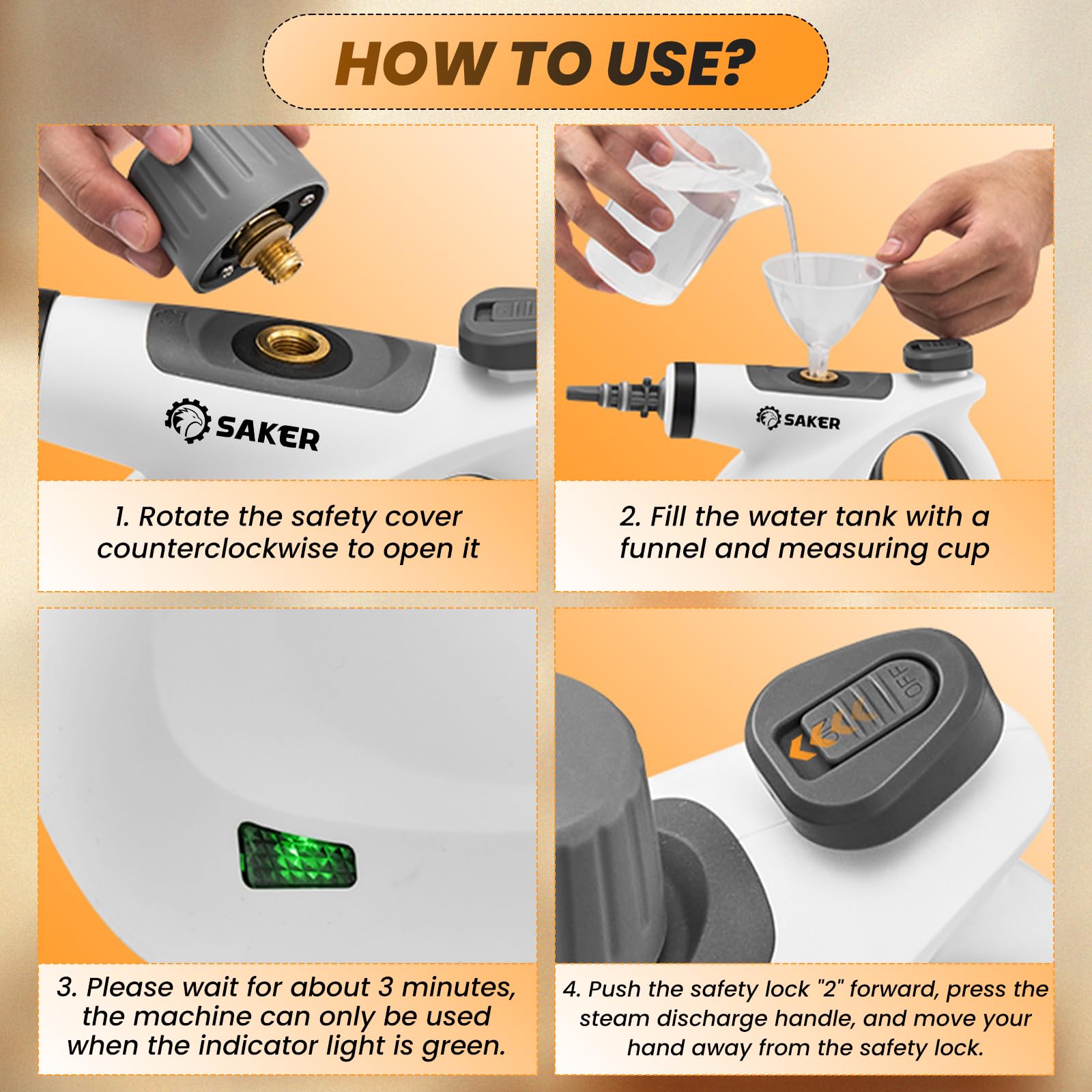 Handheld Steam Cleaner New
