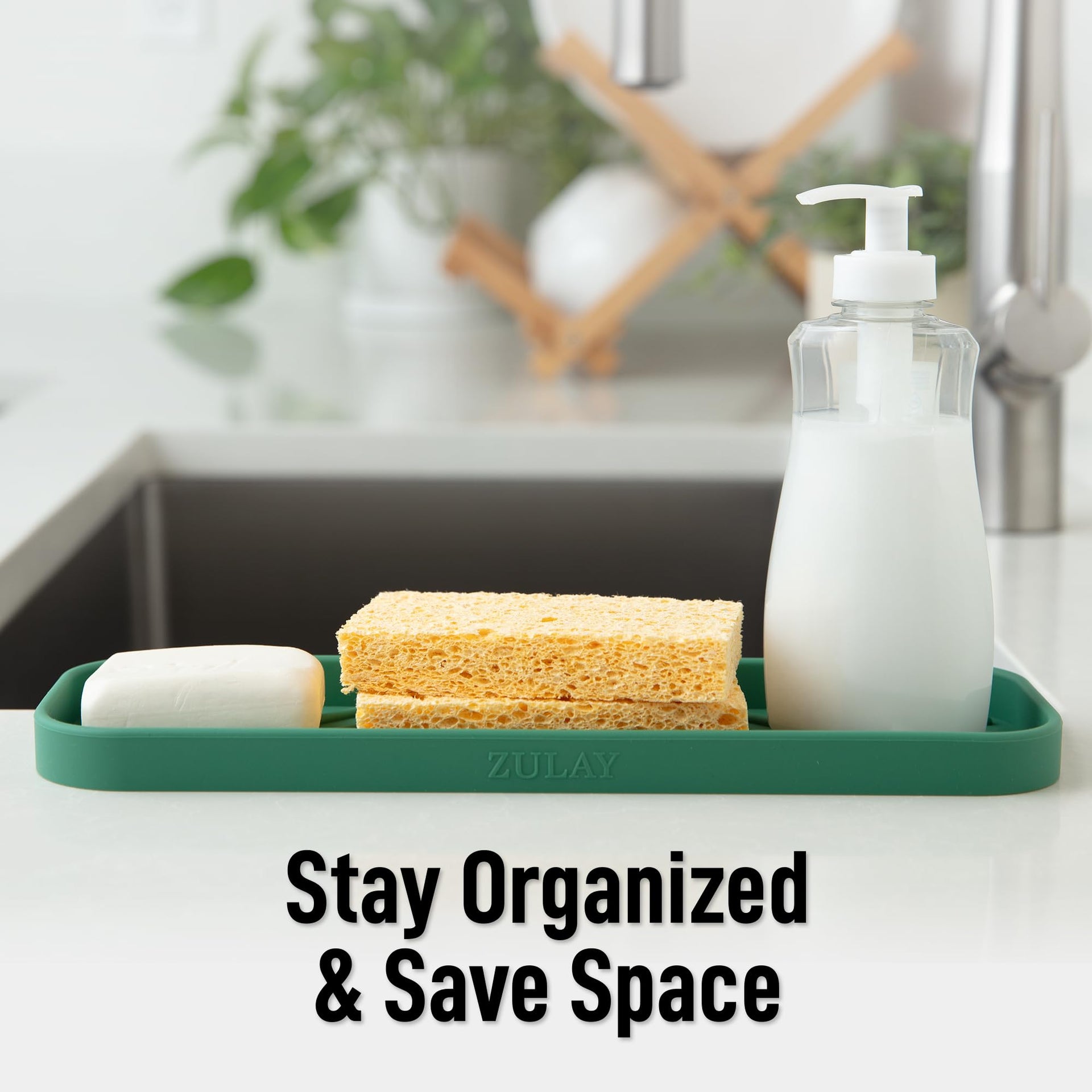 Large Silicone Sponge Holder