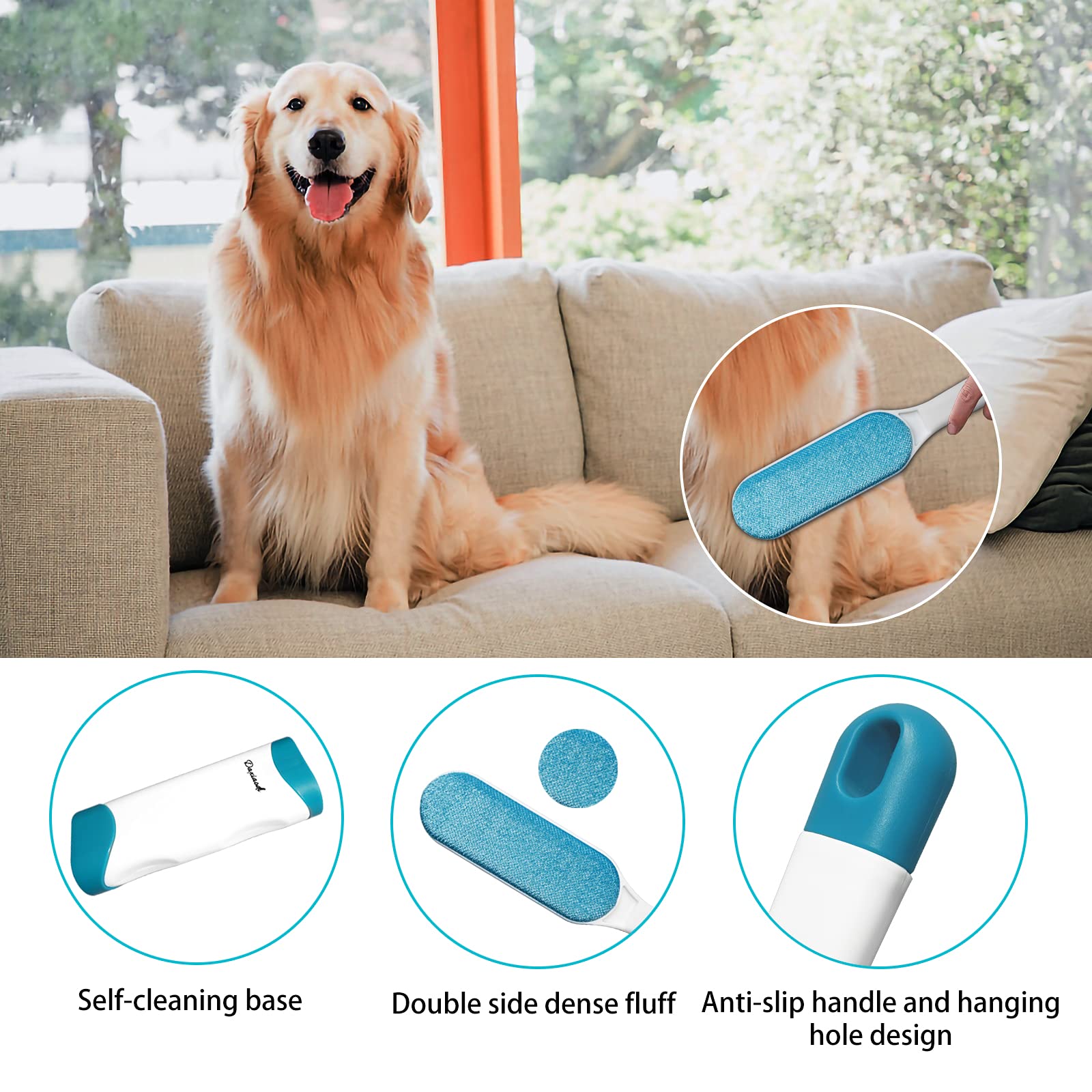 2 Pack Furniture Lint Remover Brushes (2 Count)