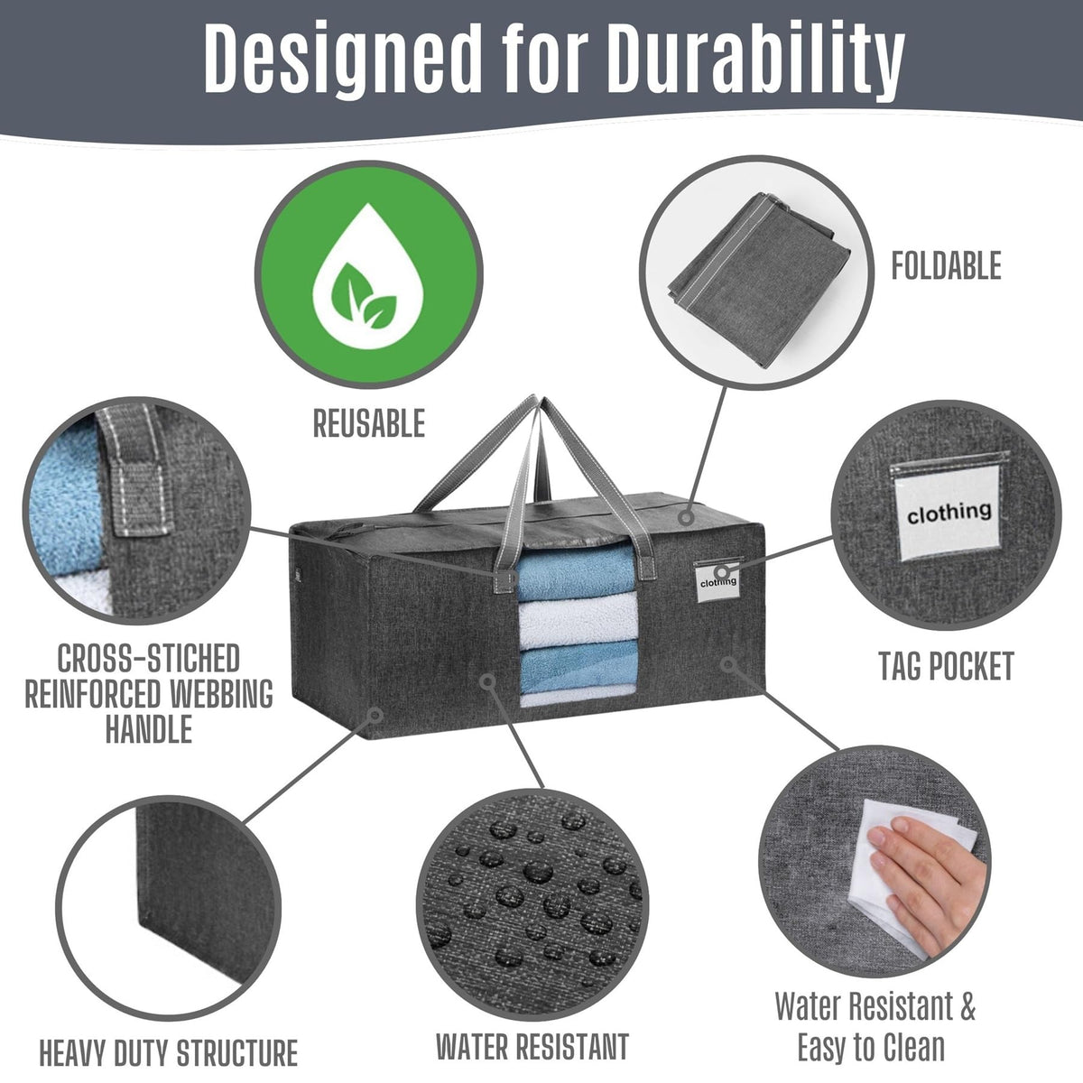 Heavy Duty Moving Bags (4 Count)