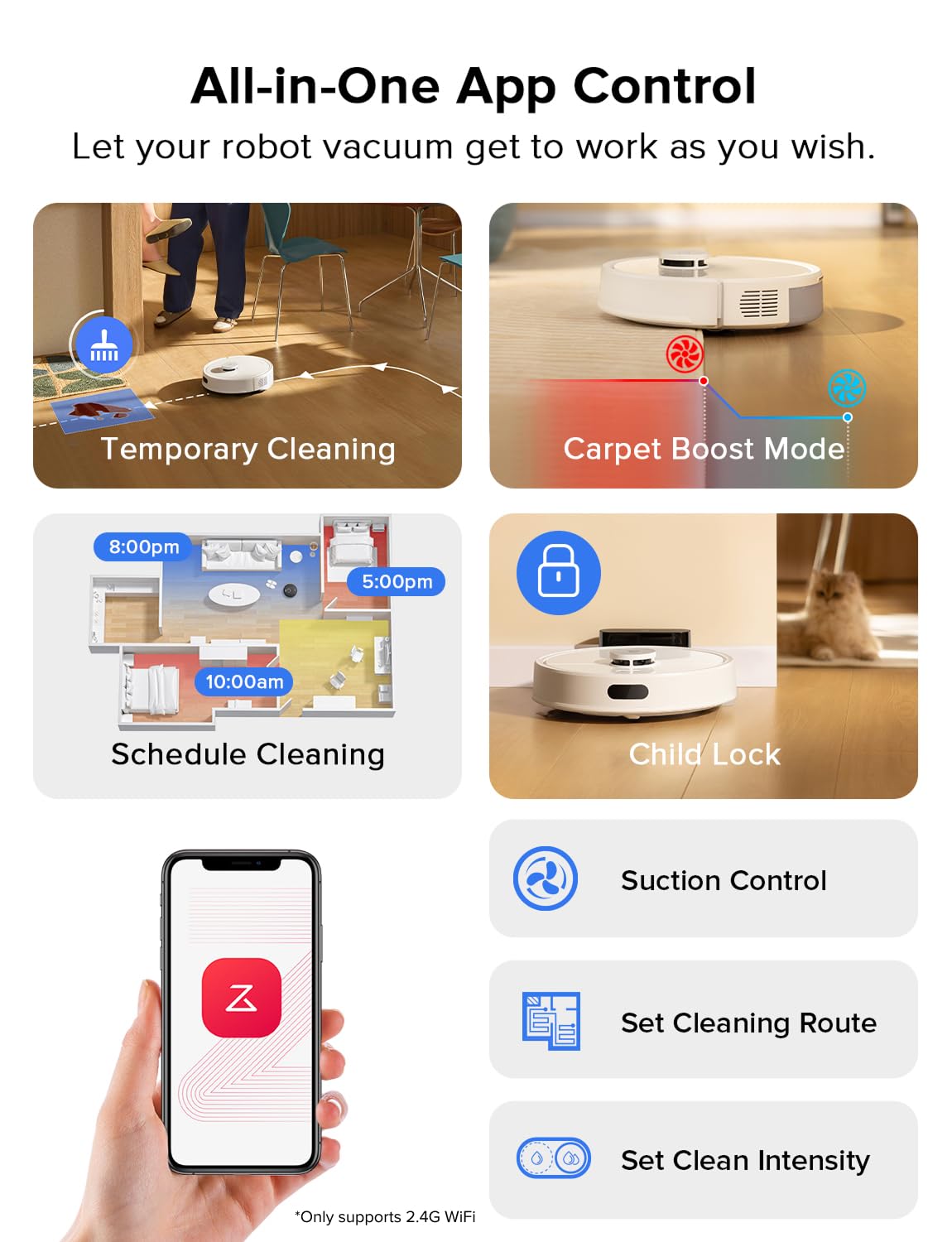 Q7 L5 Robot Vacuum and Mop Combo
