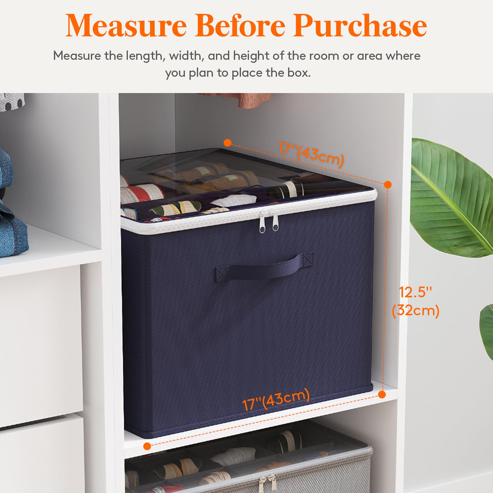Shoe Storage Organizer for Closet (2 Count)