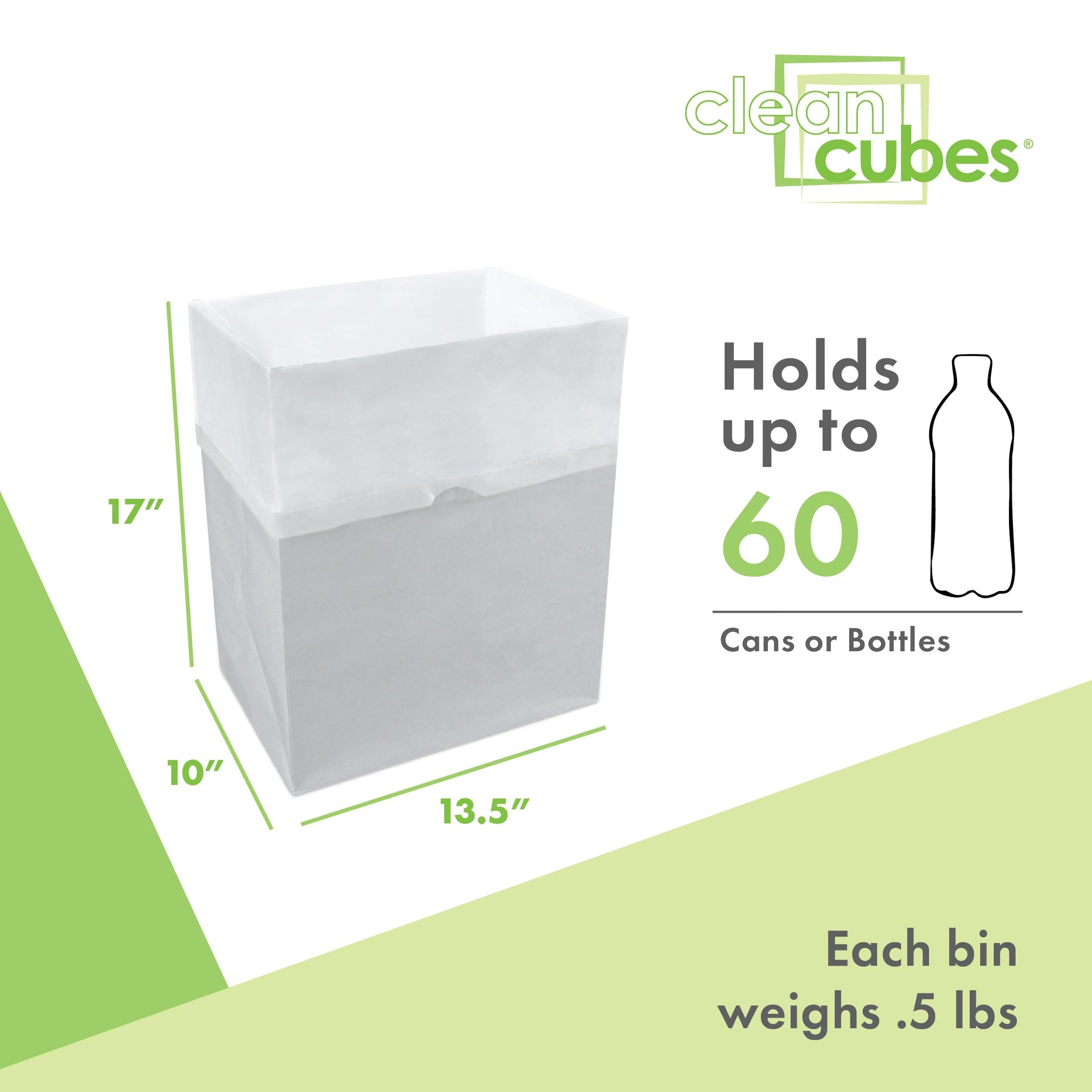 13 Gallon Disposable Pop (3 Count)