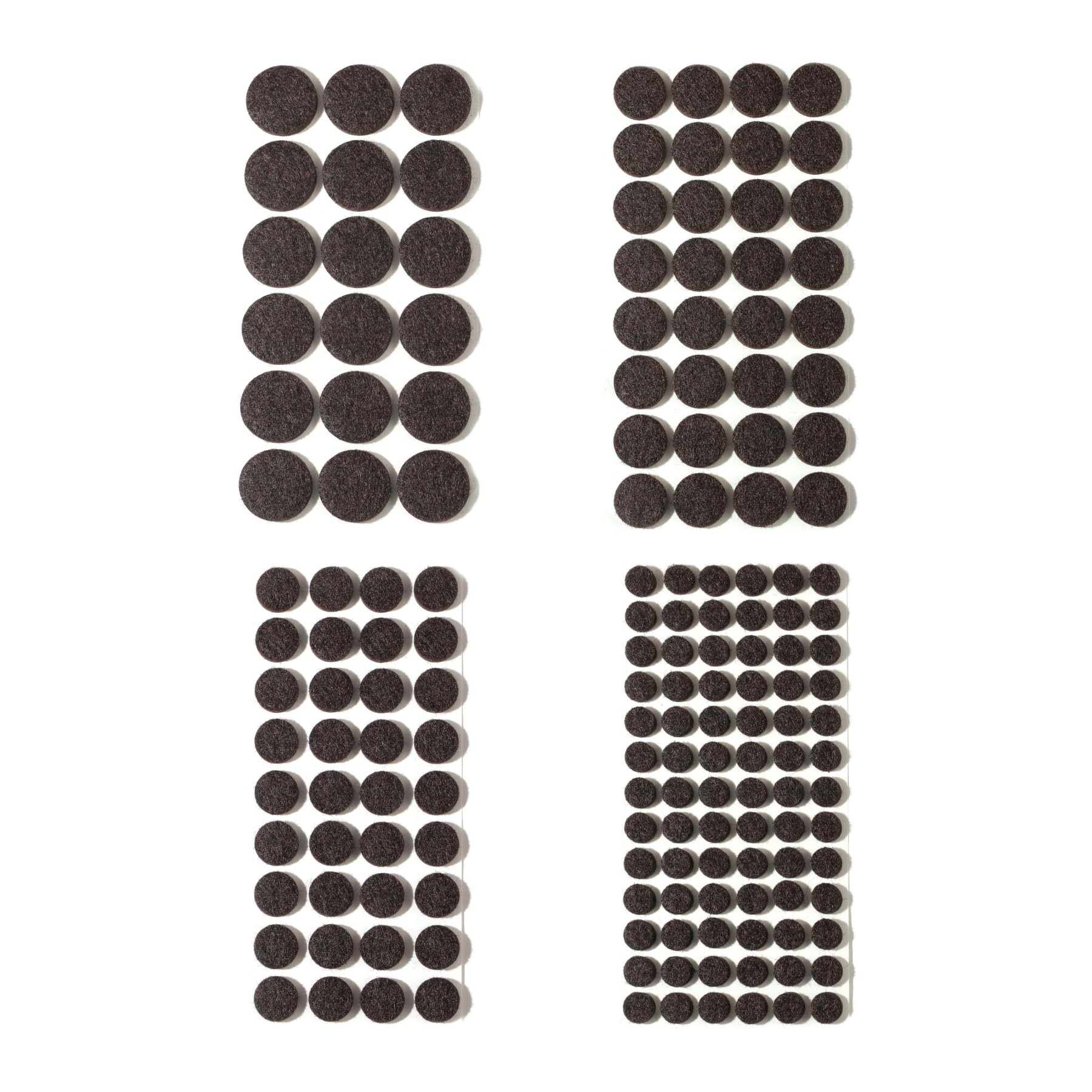 Felt Furniture Pads for Hardwood Floors 164 Piece (129 Count)