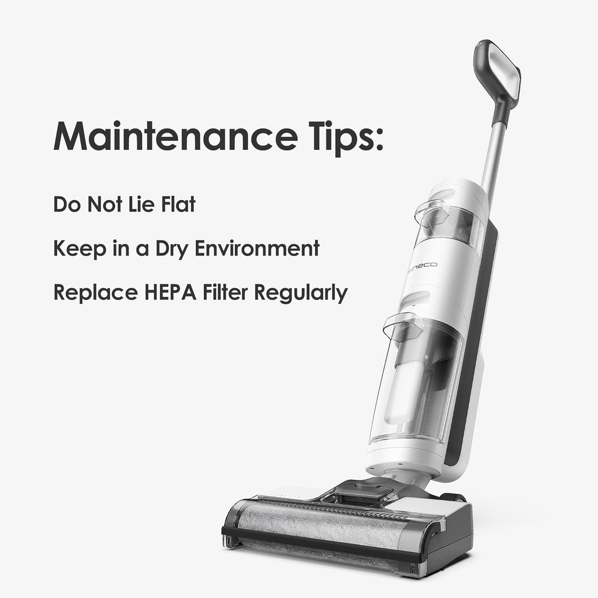 Tineco iFLOOR 3 Breeze Complete Wet Dry Vacuum Cordless Floor Cleaner and Mop One-Step Cleaning for Hard Floors - ModHome Supplies