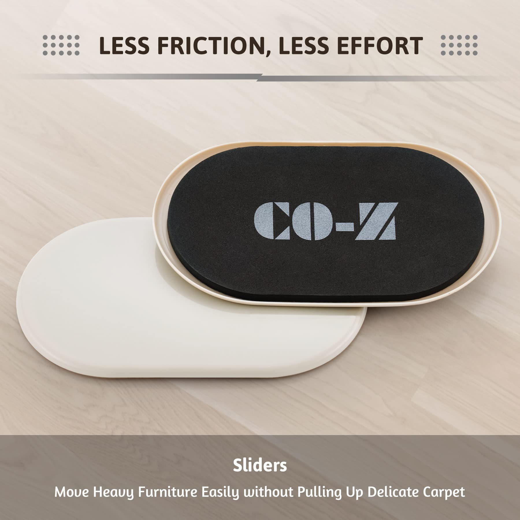 Large Furniture Sliders (4 Count)