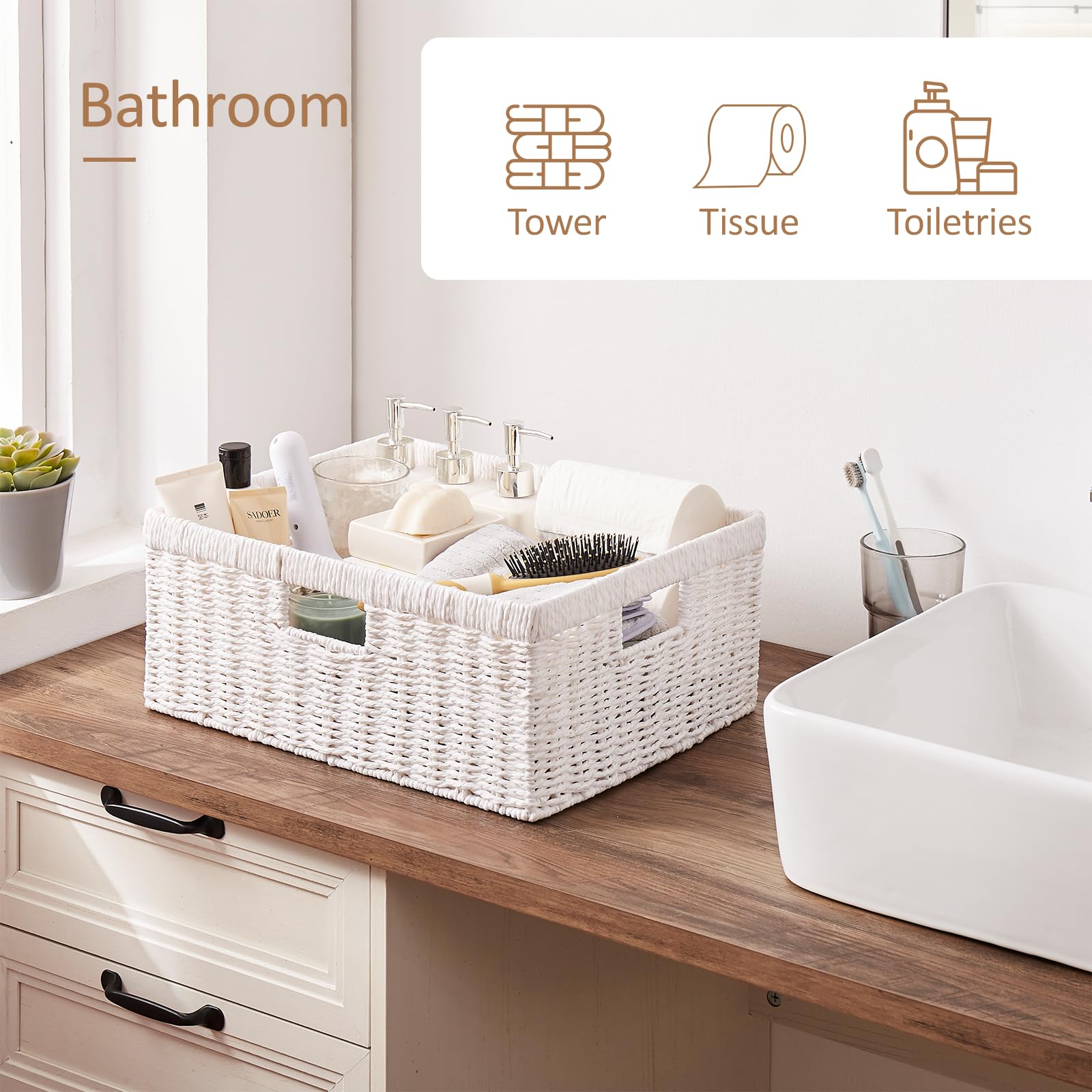 Wicker Storage Basket