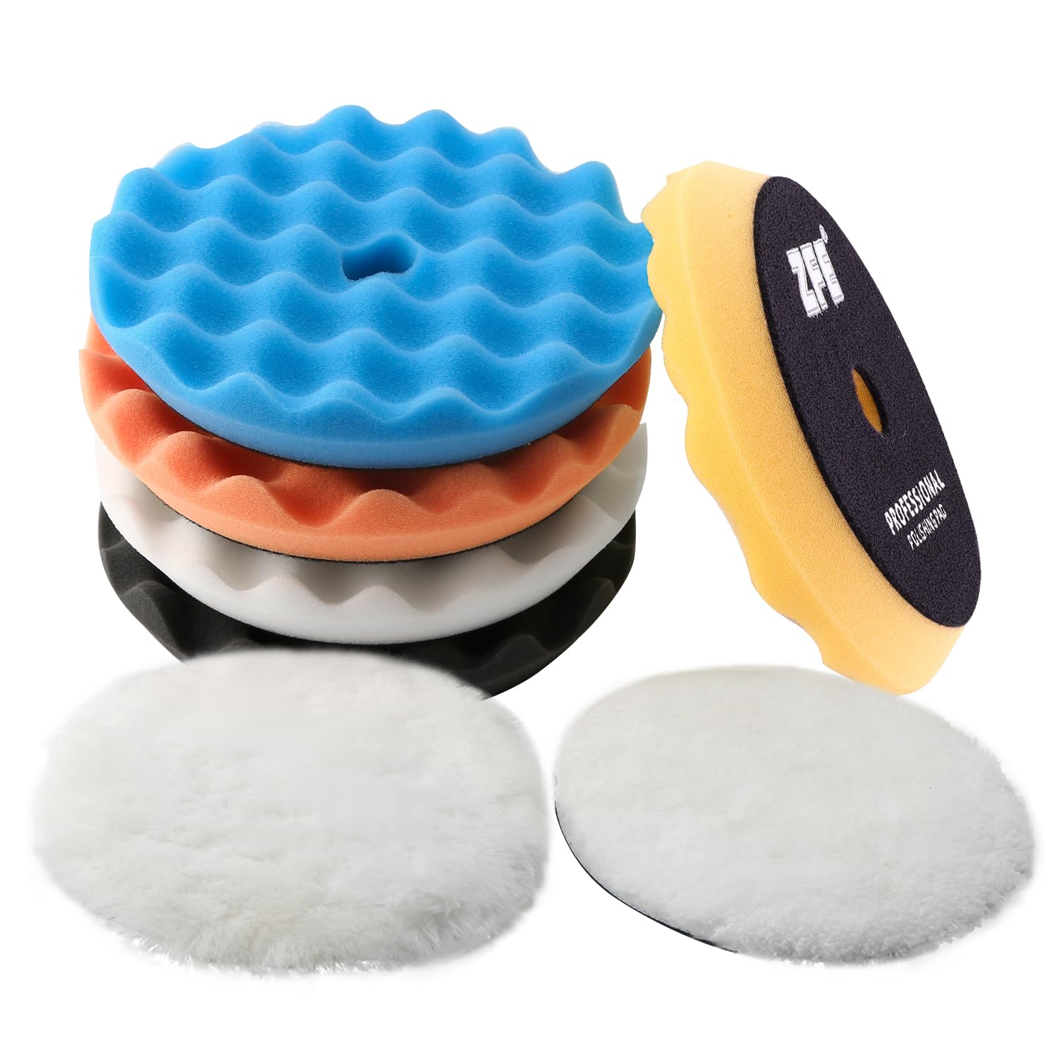 Buffing Polishing Pads (7 Count)