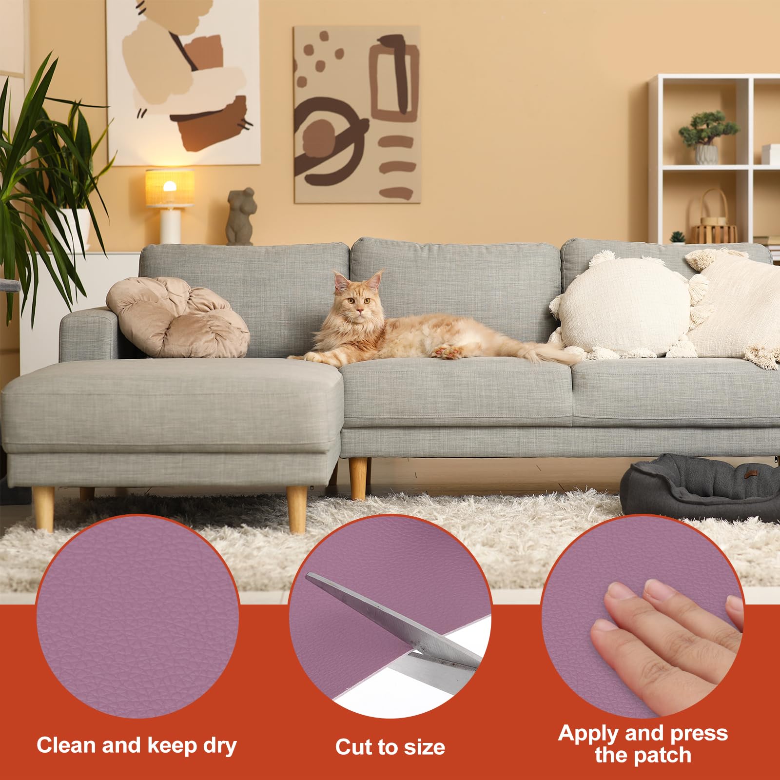 Leather Patches Tape for Furniture