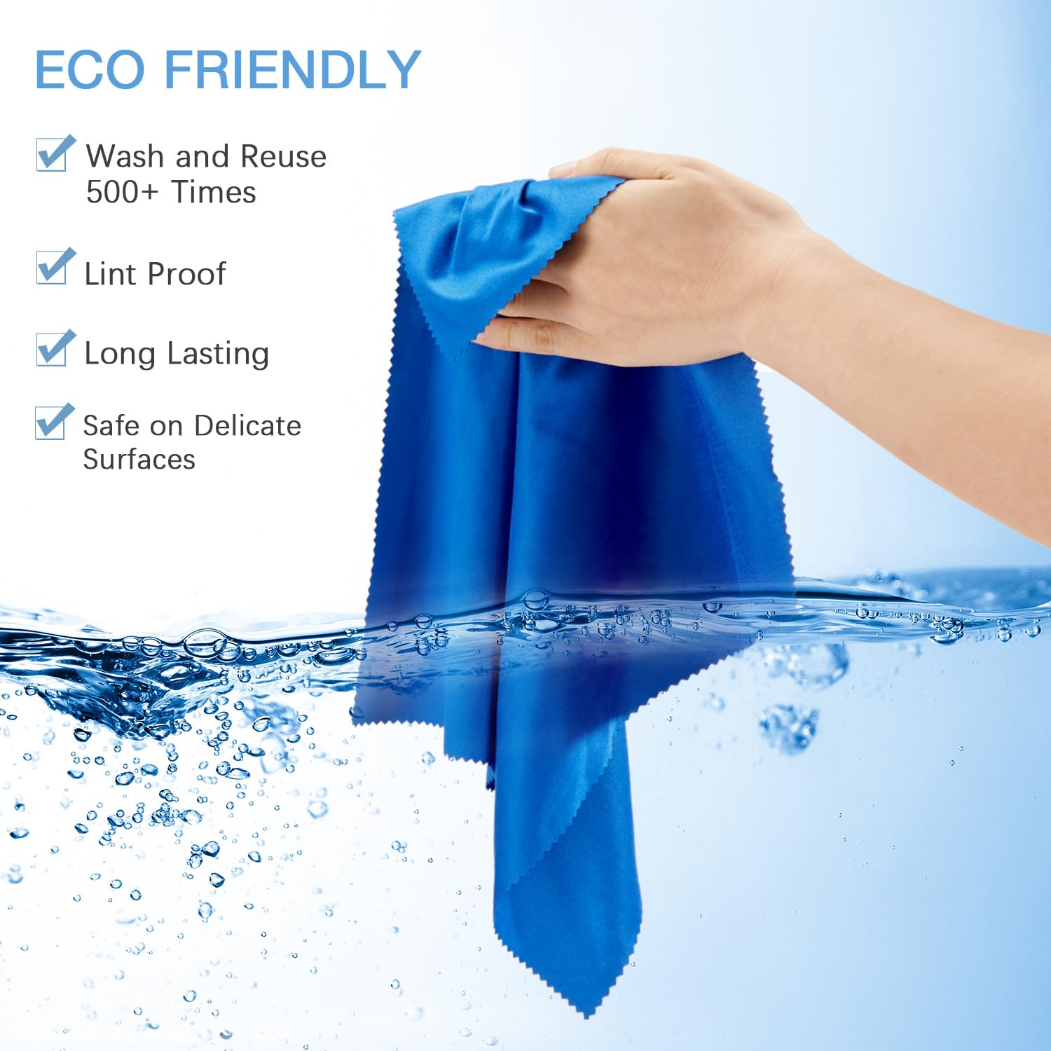 12 Pack Microfiber Cleaning Cloth (12 Count)