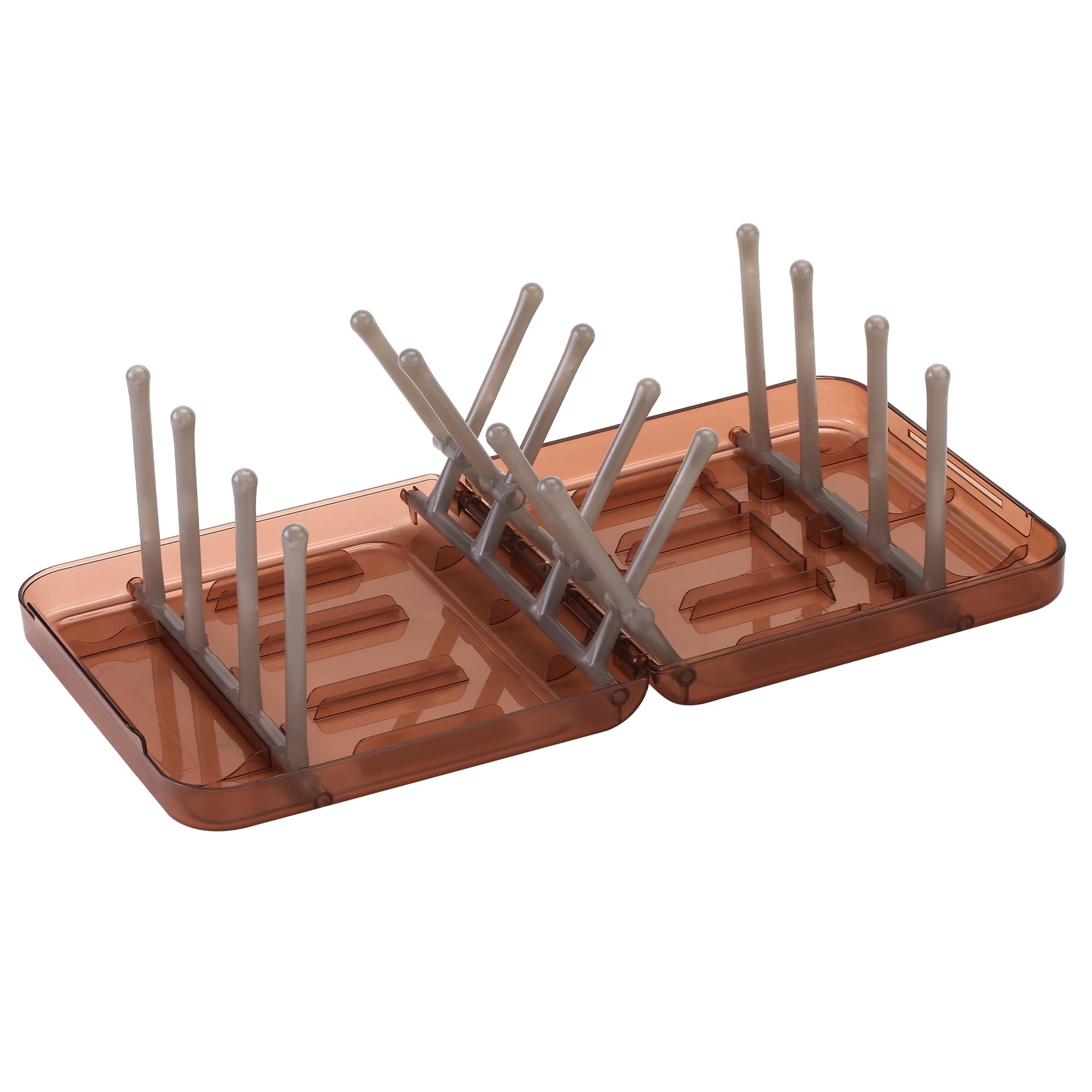 Travel Bottle Drying Rack Space Saving
