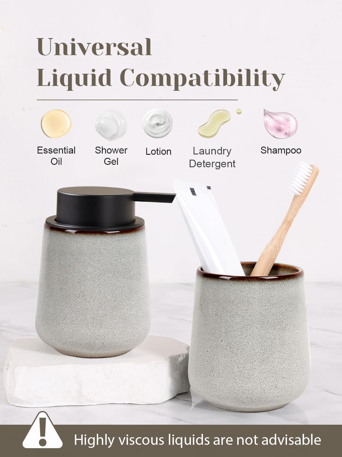 Ceramic Lotion Dispenser