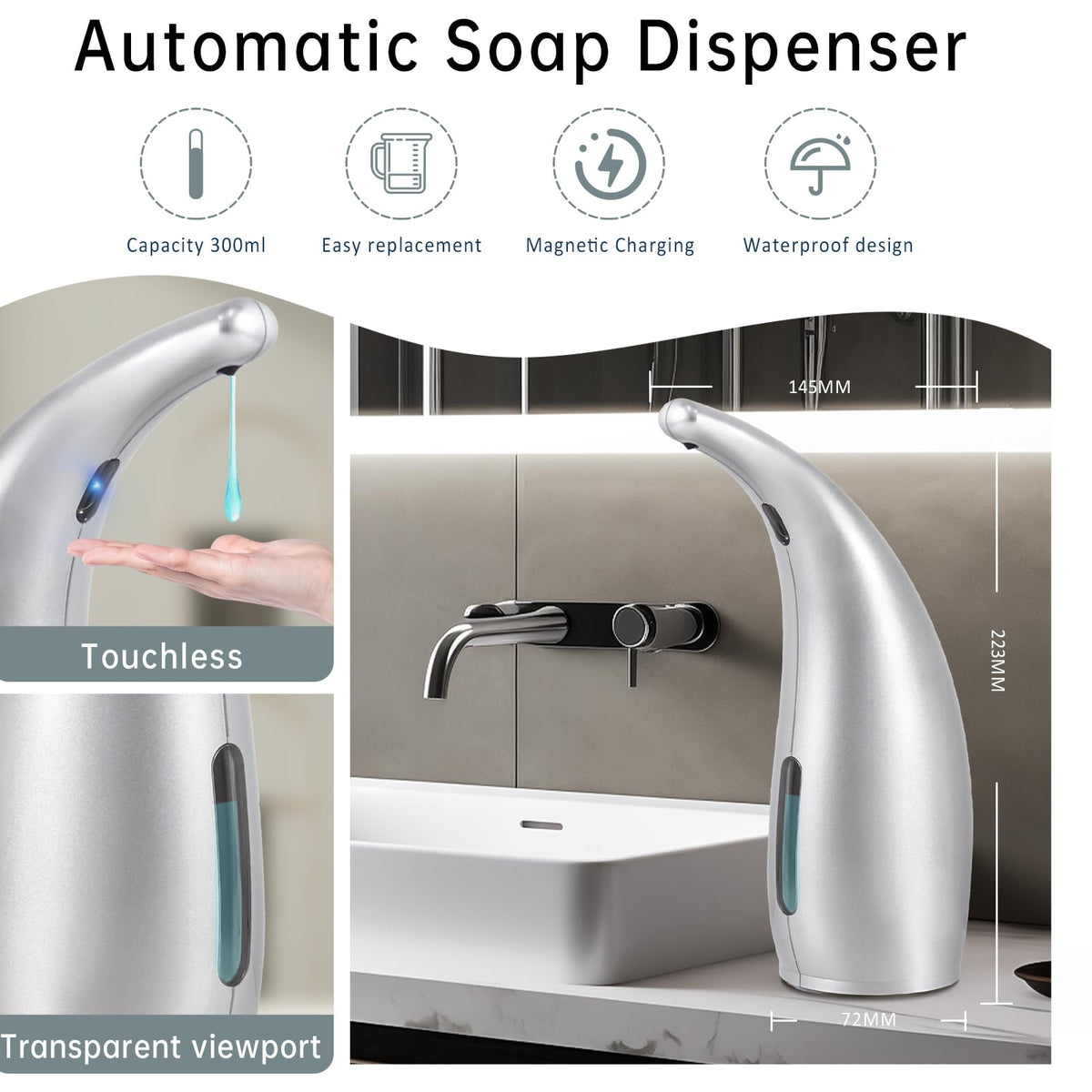 Automatic Liquid Soap Dispenser
