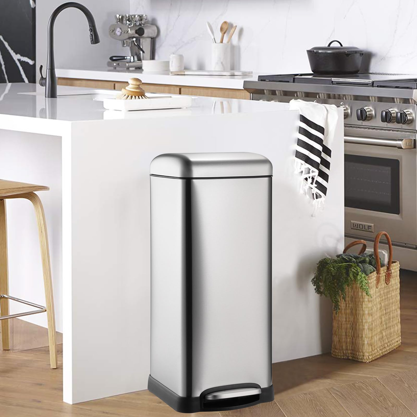 8Gallon 30L Kitchen Trash Can
