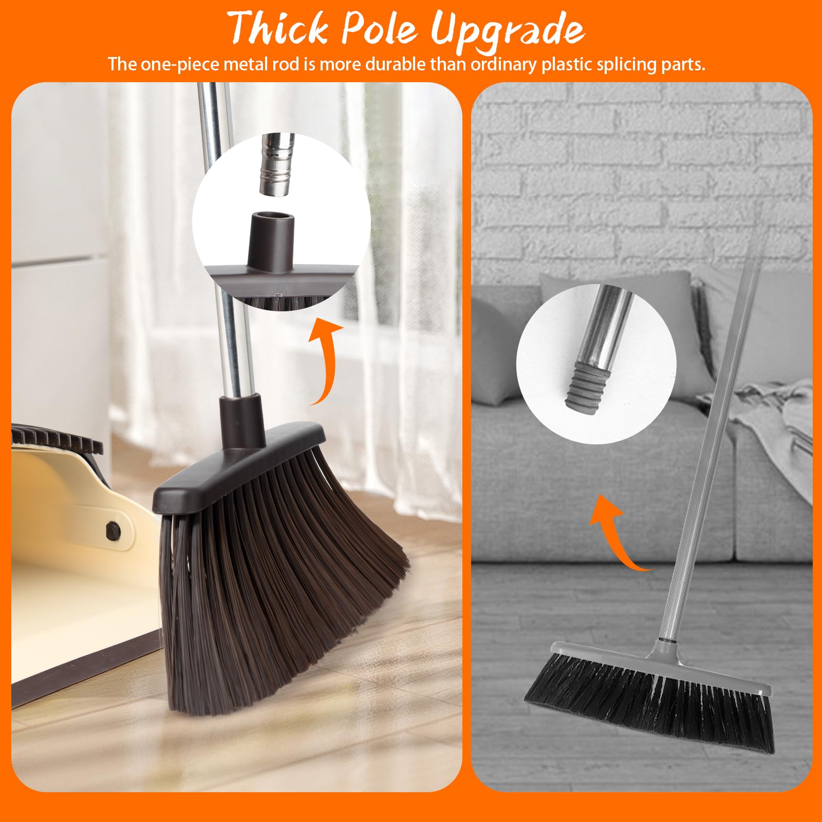 Broom and Dustpan Set