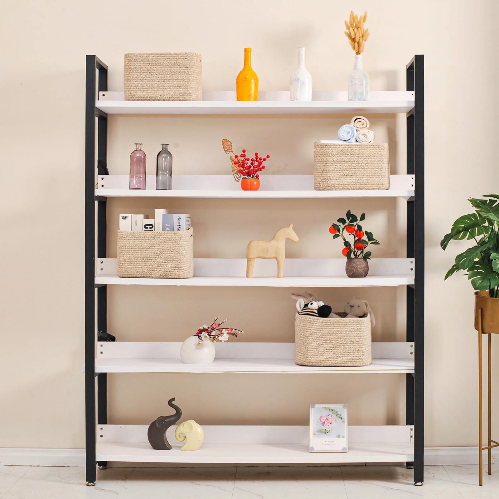 Small Storage Baskets for Shelves Organizing (4 Count)