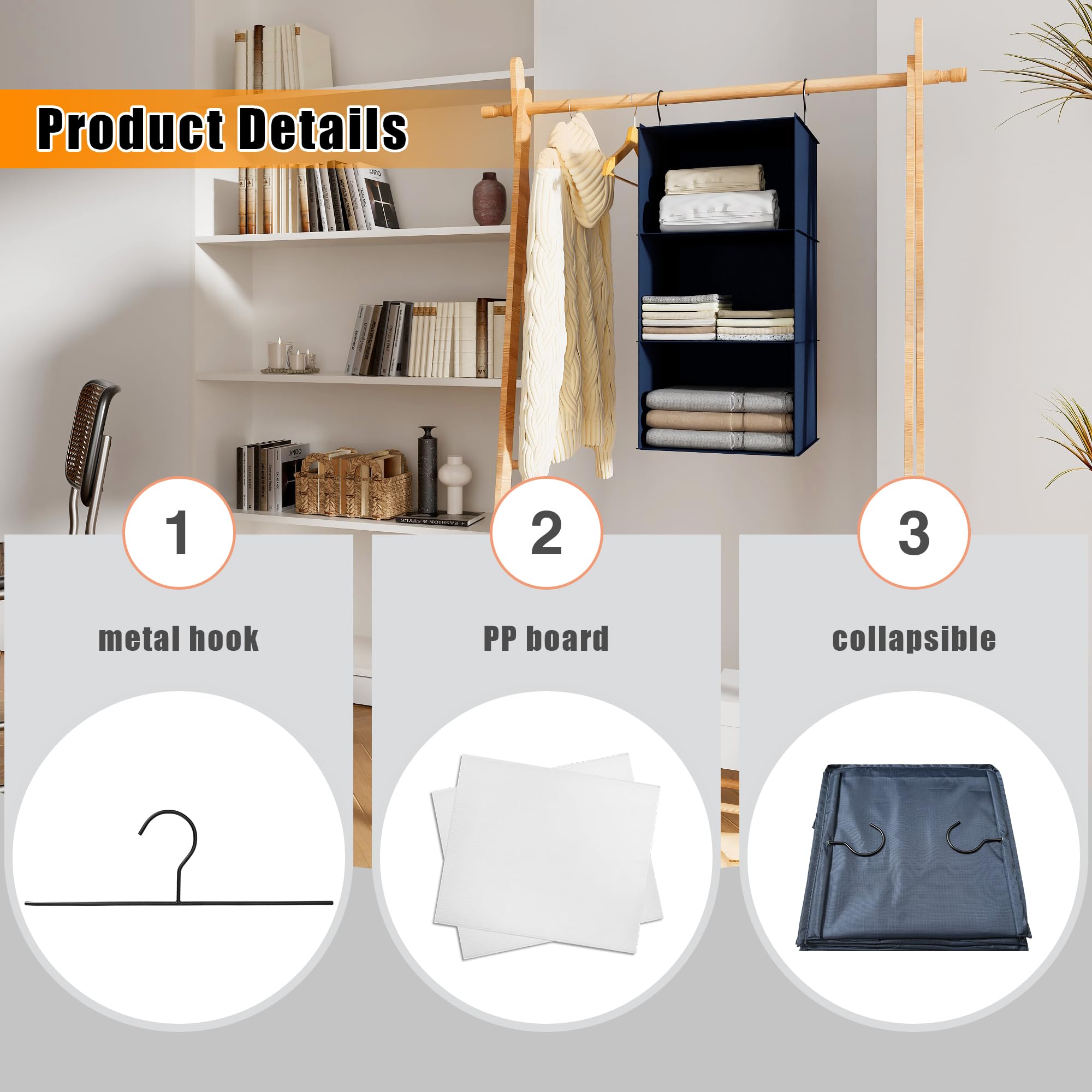 Hanging Closet Organizer 3