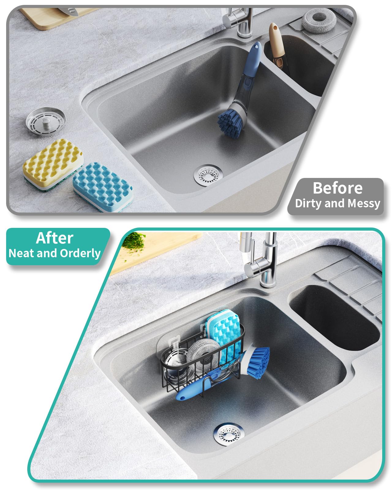 Kitchen Sponge Holder for Sink