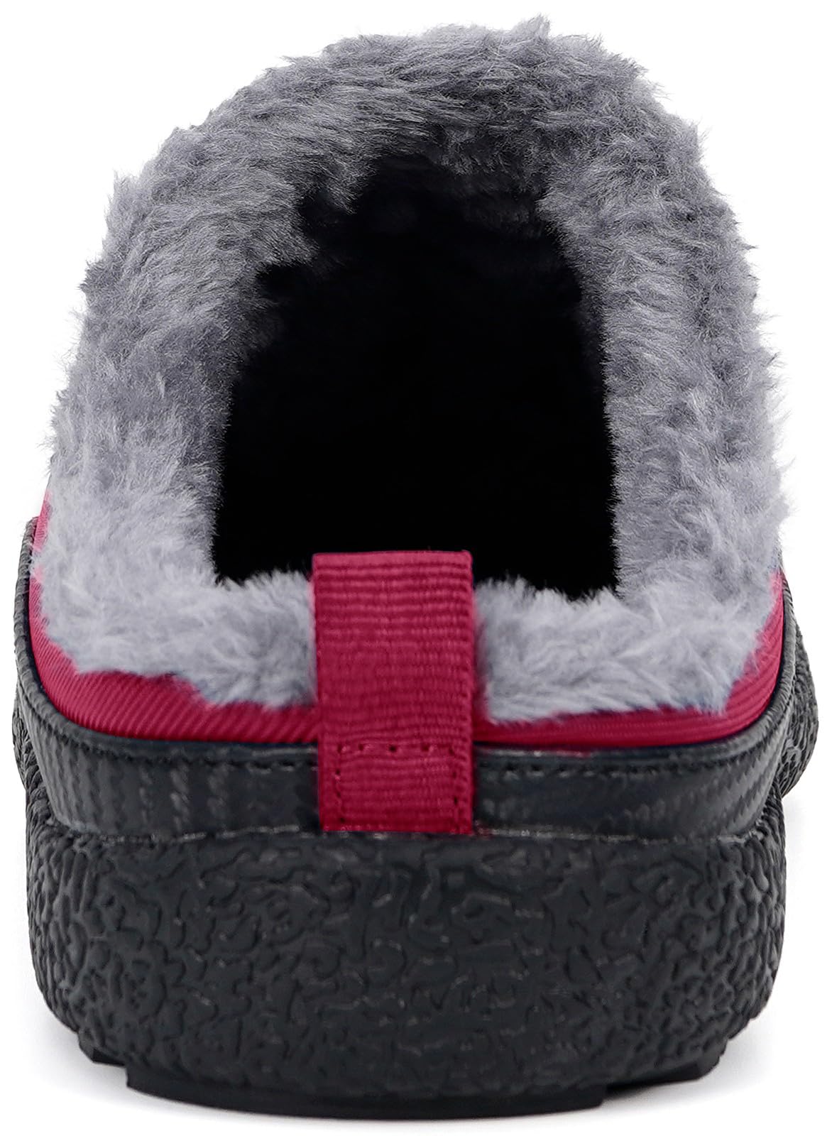 Womens Mens House Slippers Outdoor Winter Shoes Red