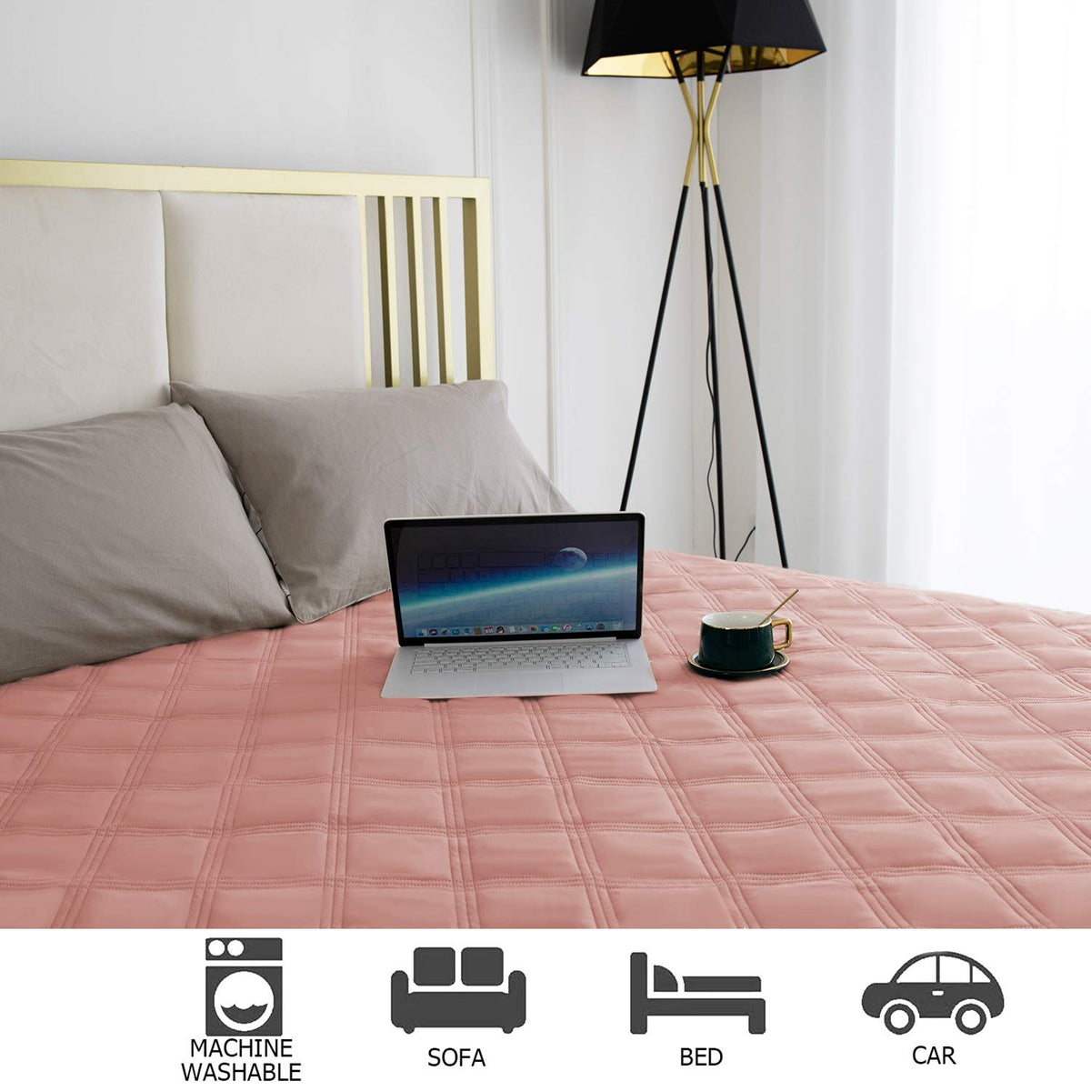 Waterproof Dog Bed Cover Pet Blanket with Anti