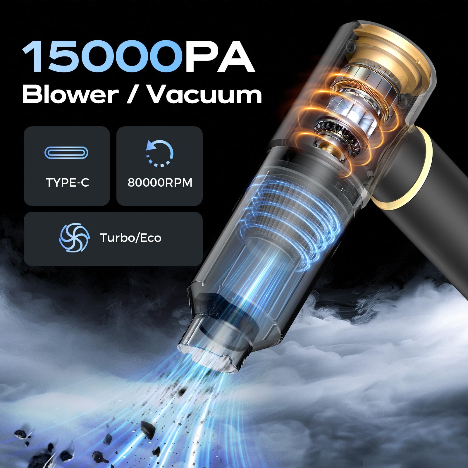 Car Vacuum Portable Cordless