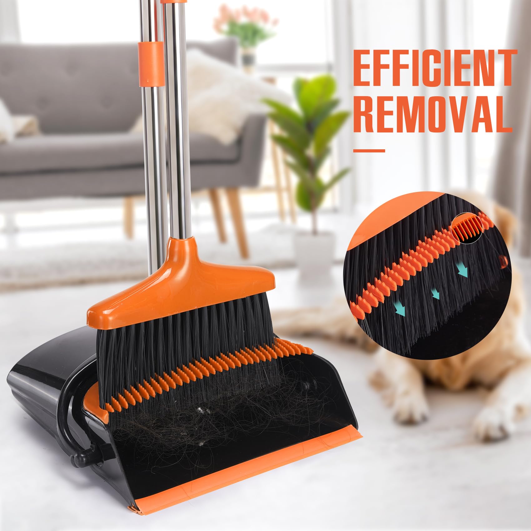 Broom and Dustpan Set
