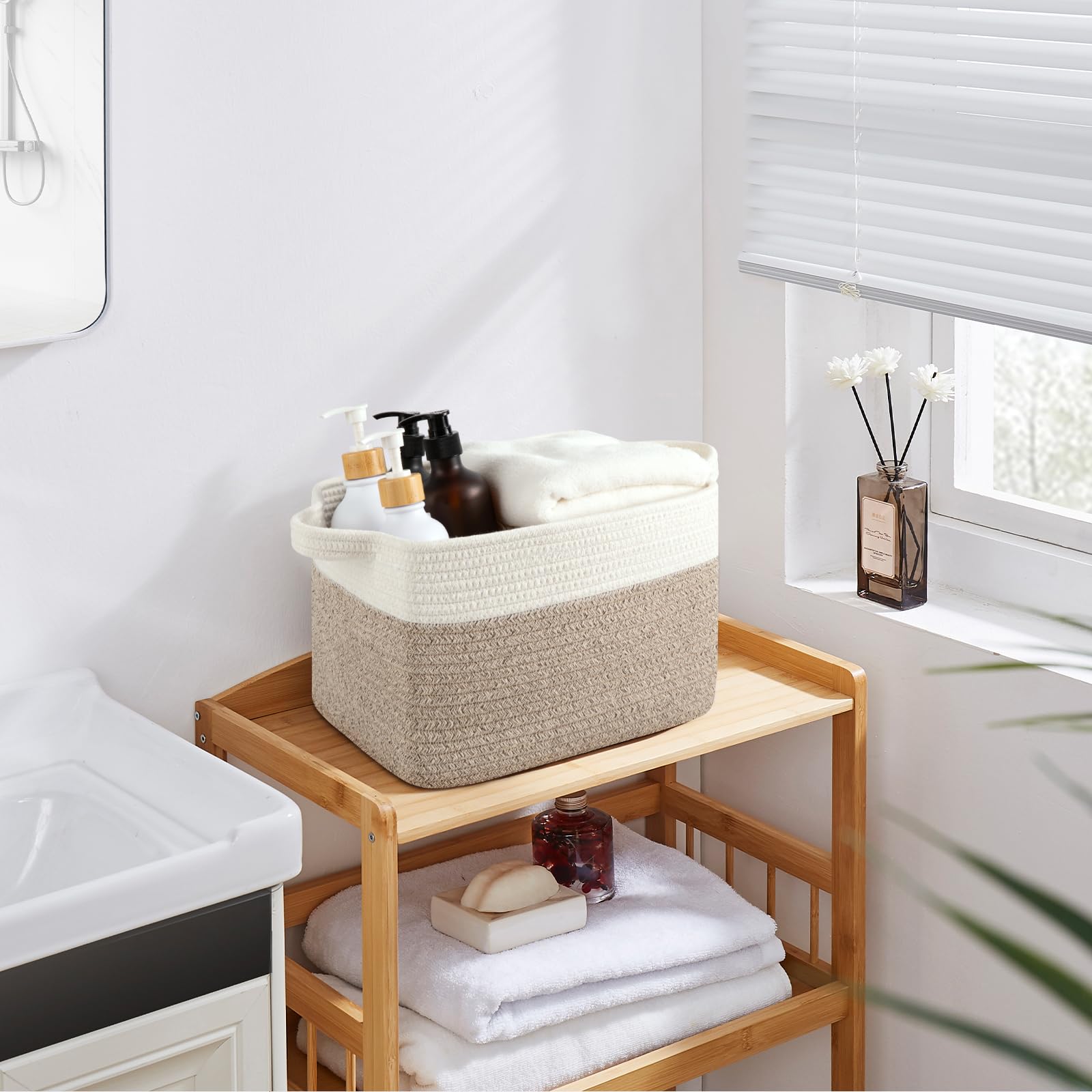Storage Baskets for Organizing (3 Count)
