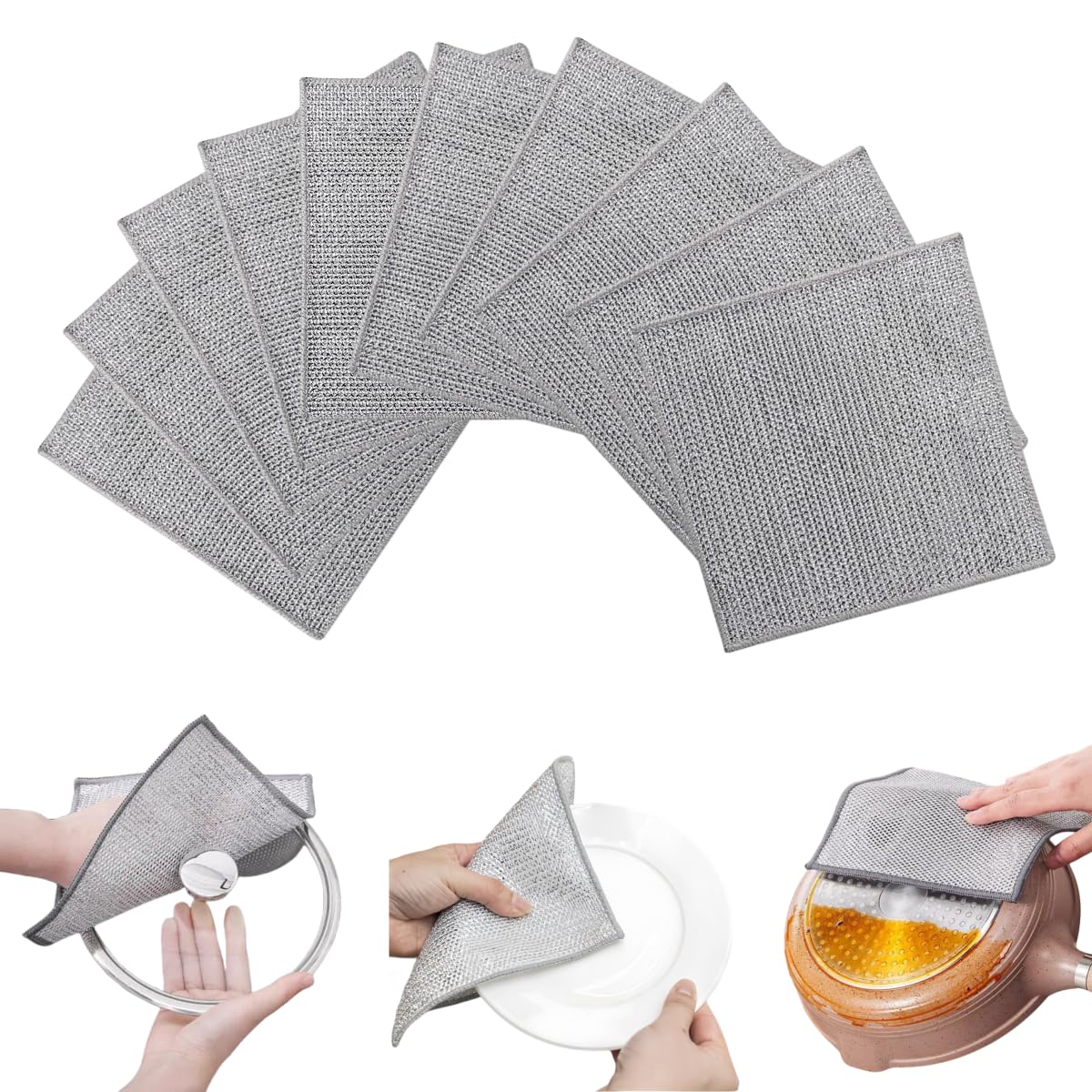 Non Scratch Wire Dishcloth (11.99 Count)