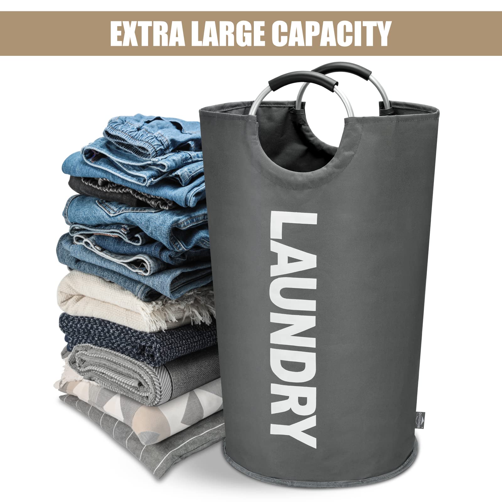 90L Large Laundry Basket Bag - ModHome Supplies