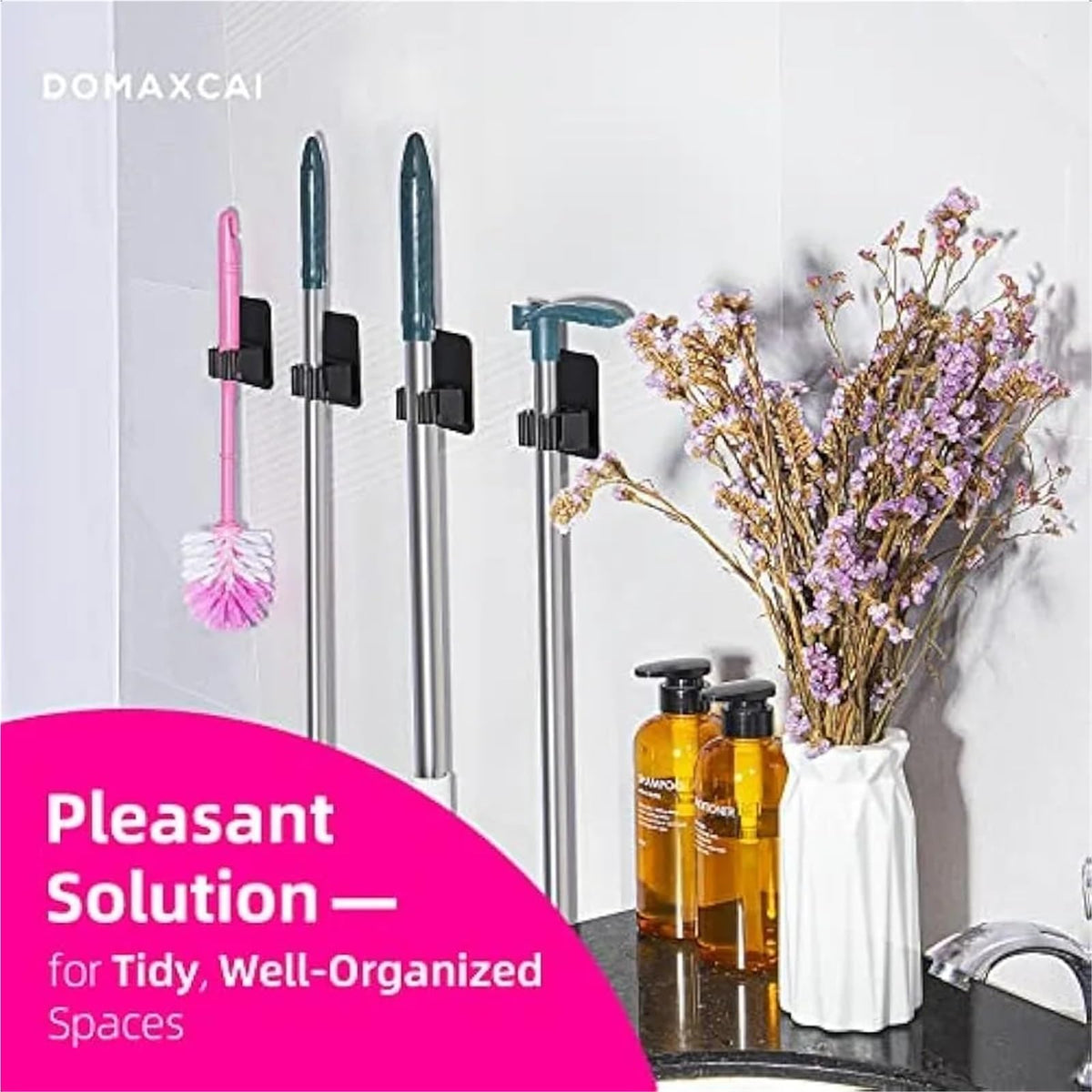 Broom Holder Wall Mount 8