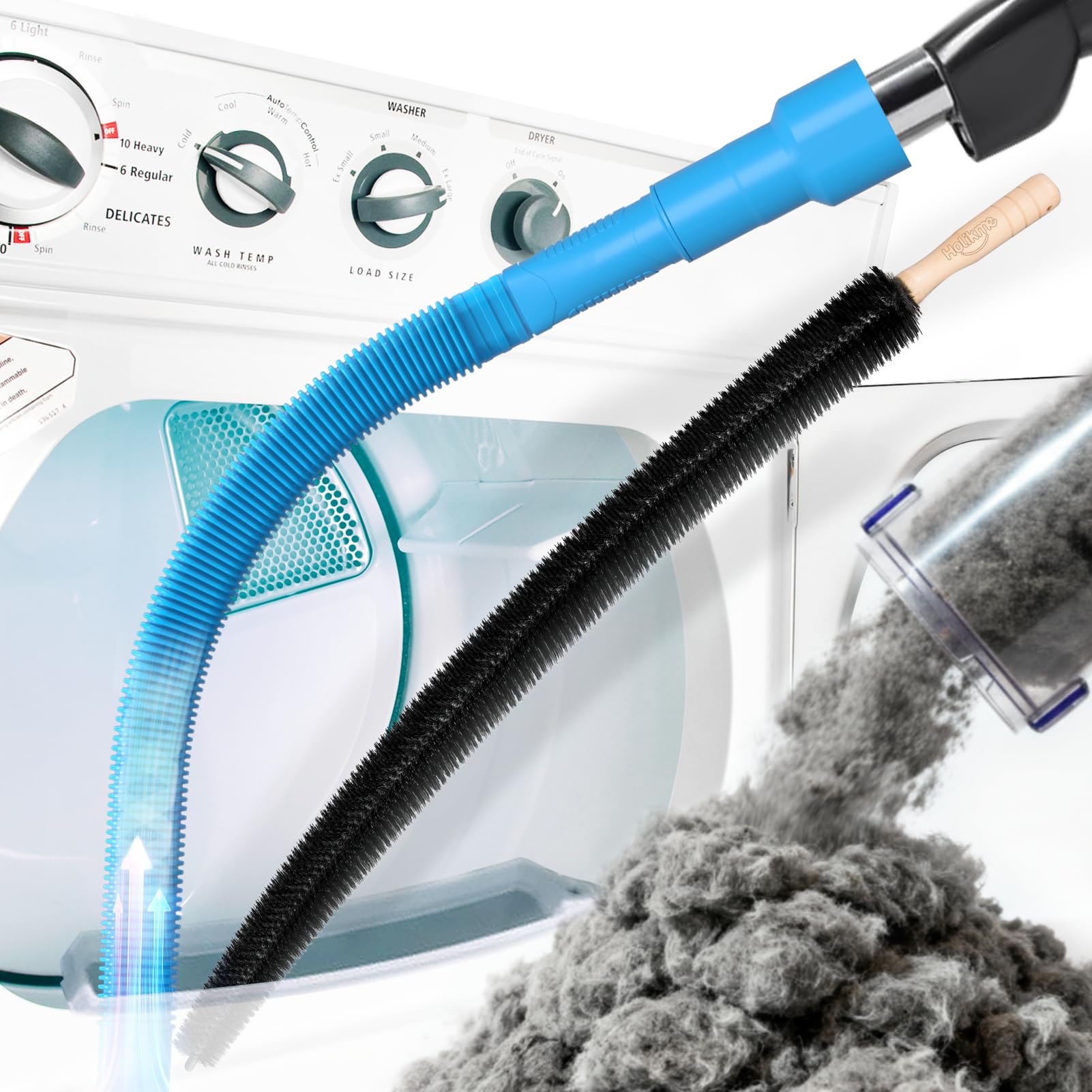 Dryer Vent Cleaner Kit 2Pack (2 Count)