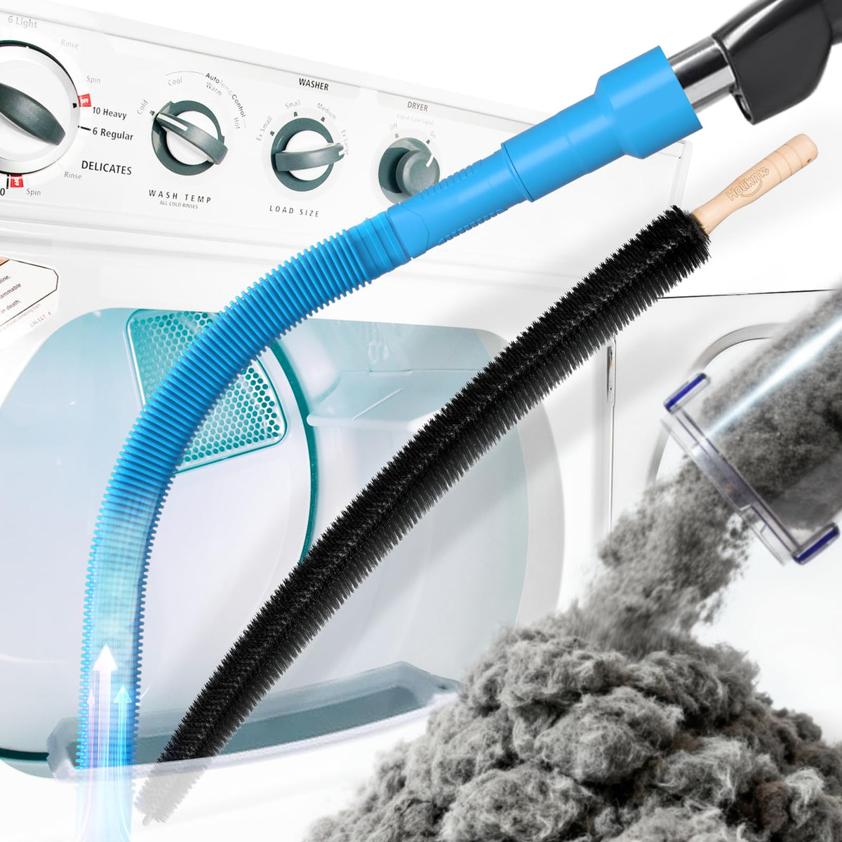 Dryer Vent Cleaner Kit 2Pack (2 Count)