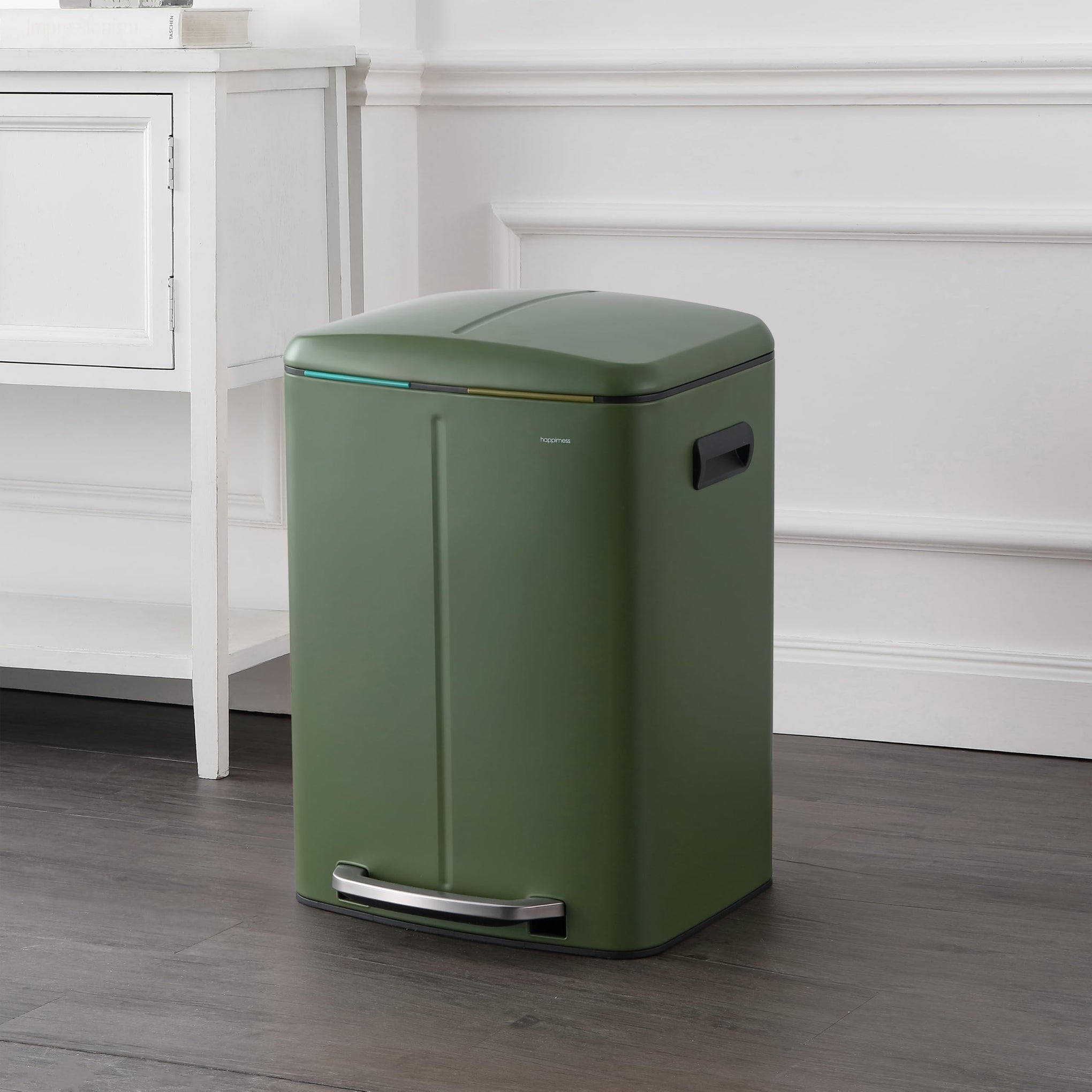 Marco 10.6 Gal Double Bucket Step Trash Can
